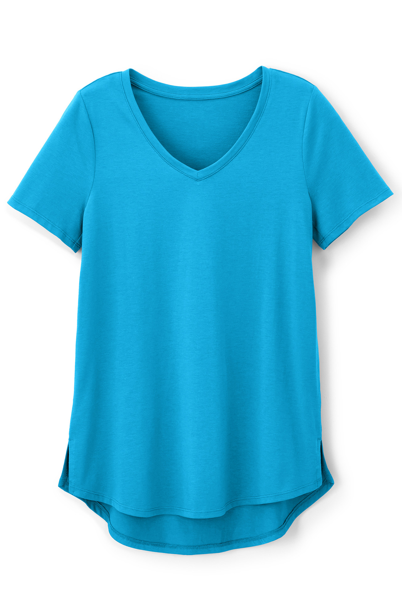 SoftEssential™ Supima® Isabel Short Sleeve Tunic - Soft Surroundings Outlet