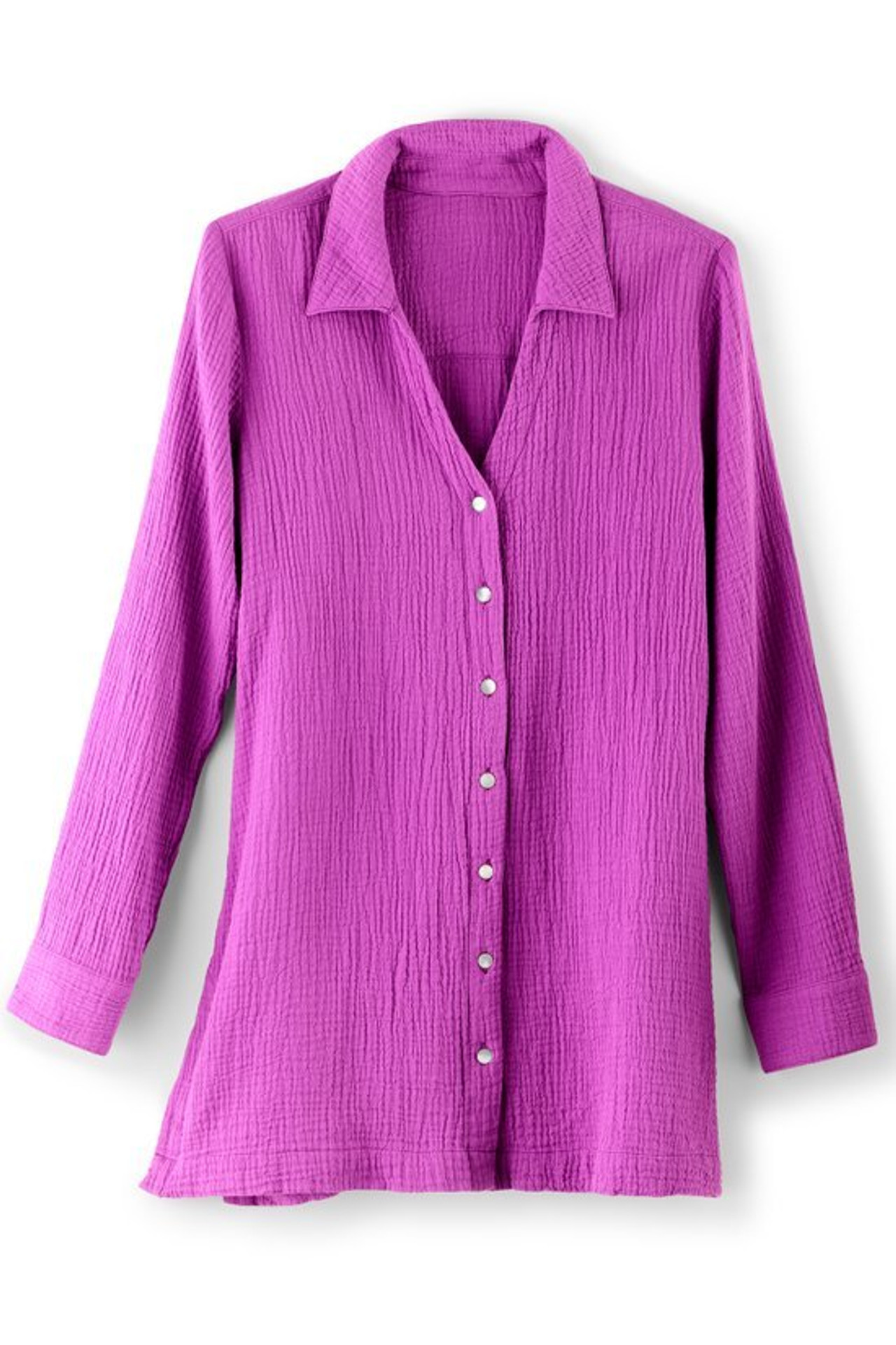 Escambia Gauze Tunic Shirt - Soft Surroundings Outlet