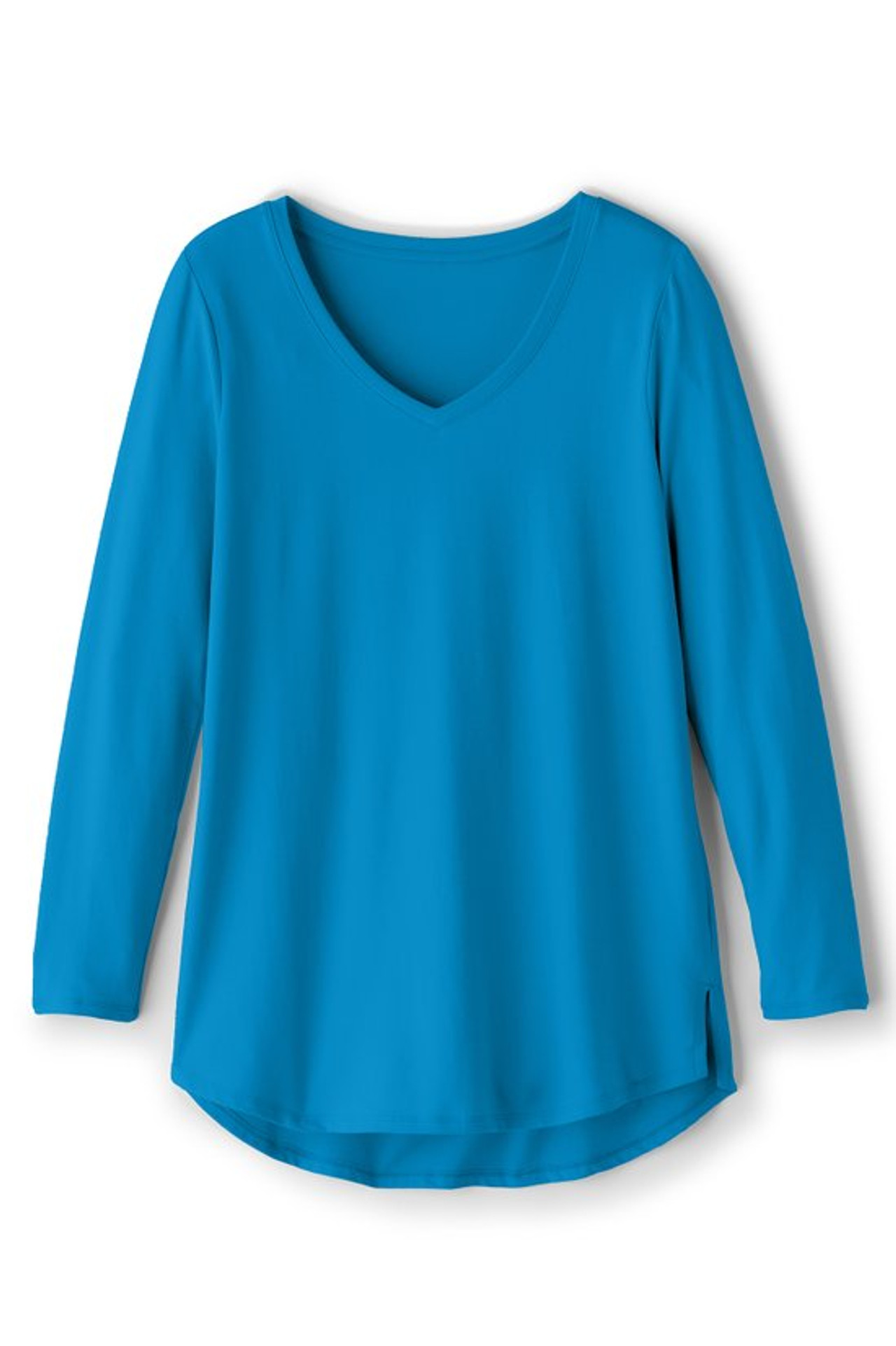 SoftEssential™ Supima® Isabel Long Sleeve Tunic - Soft Surroundings Outlet