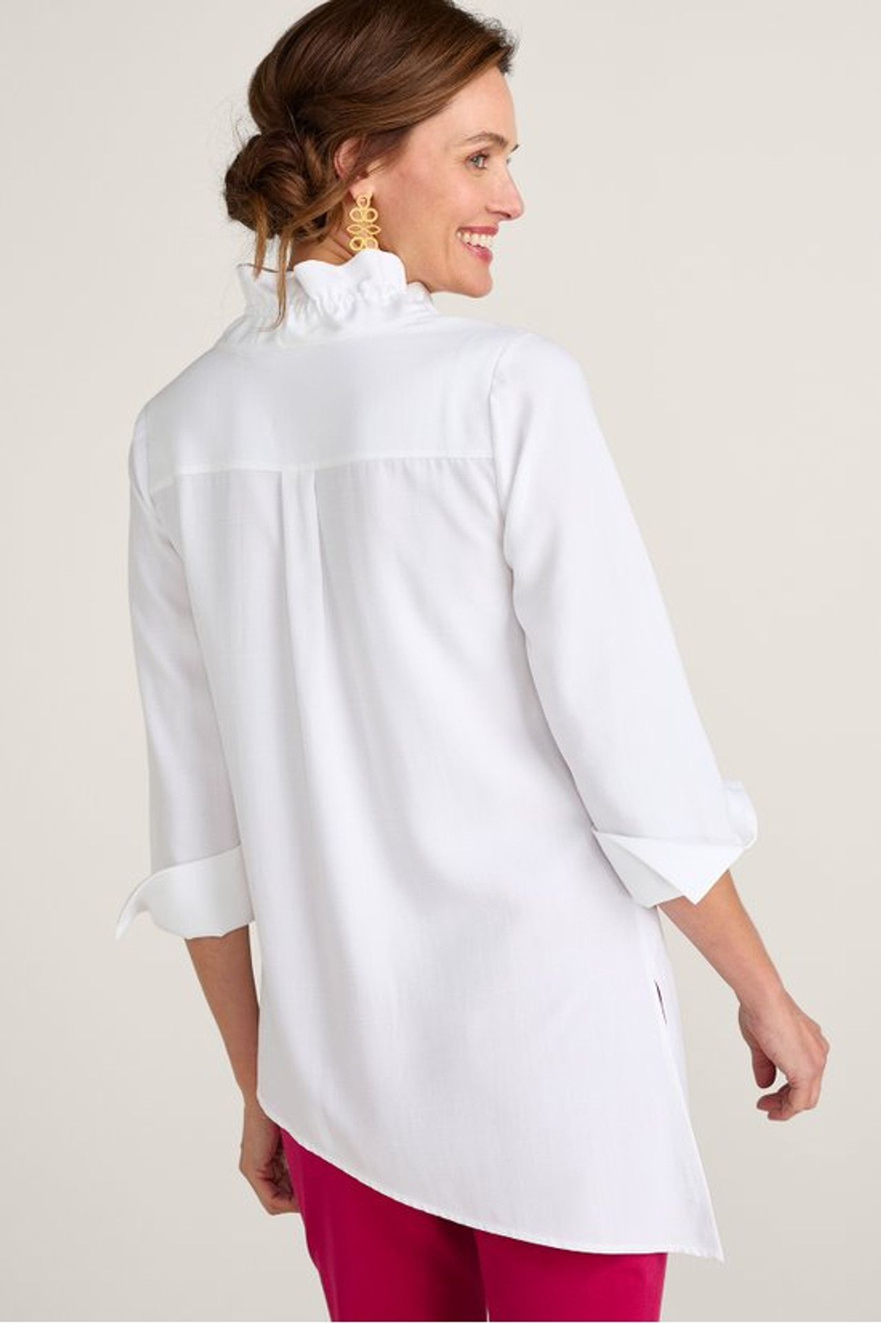 Brea Asymmetric Shirt - Soft Surroundings Outlet
