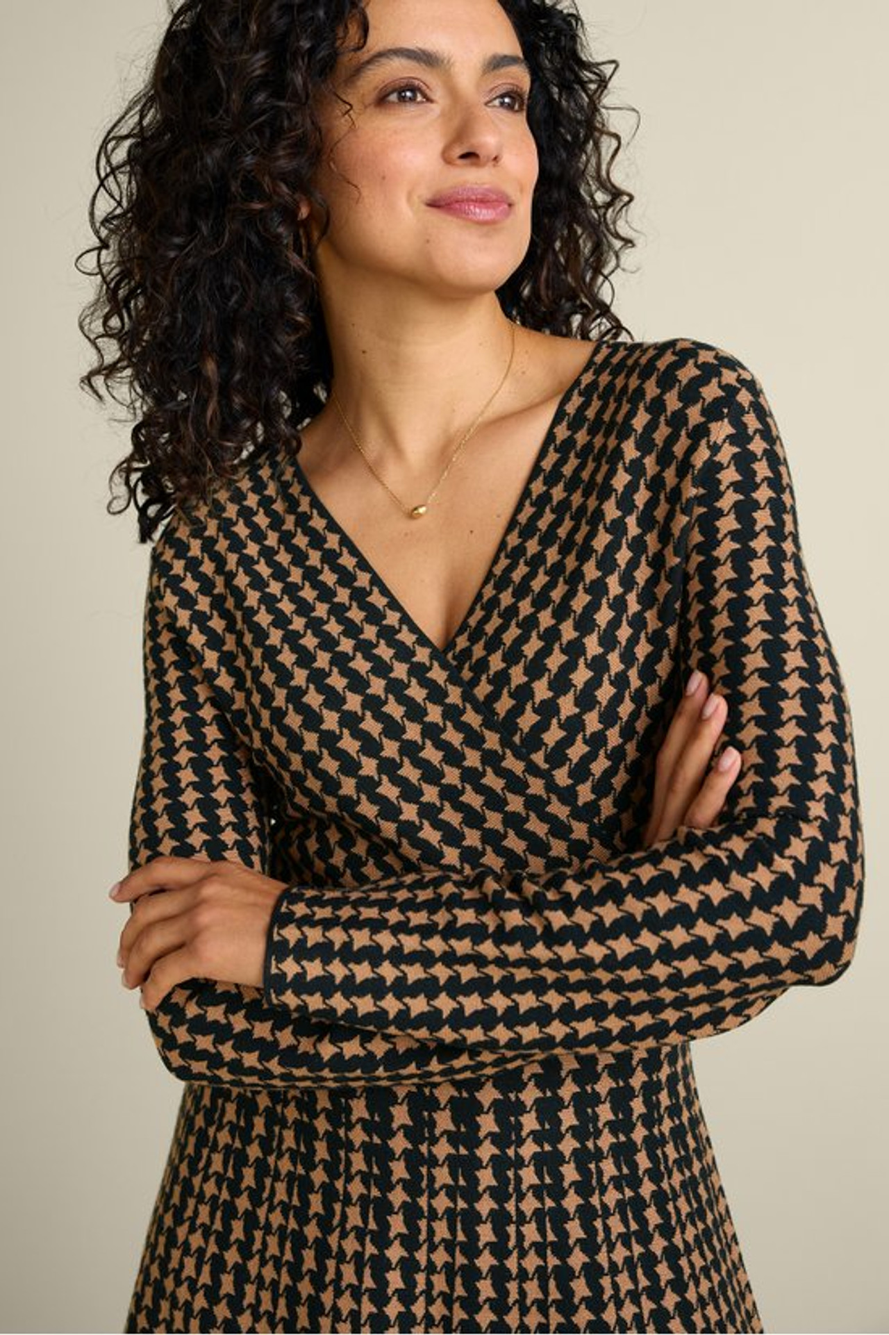 Aida Surplice Dress - Soft Surroundings Outlet