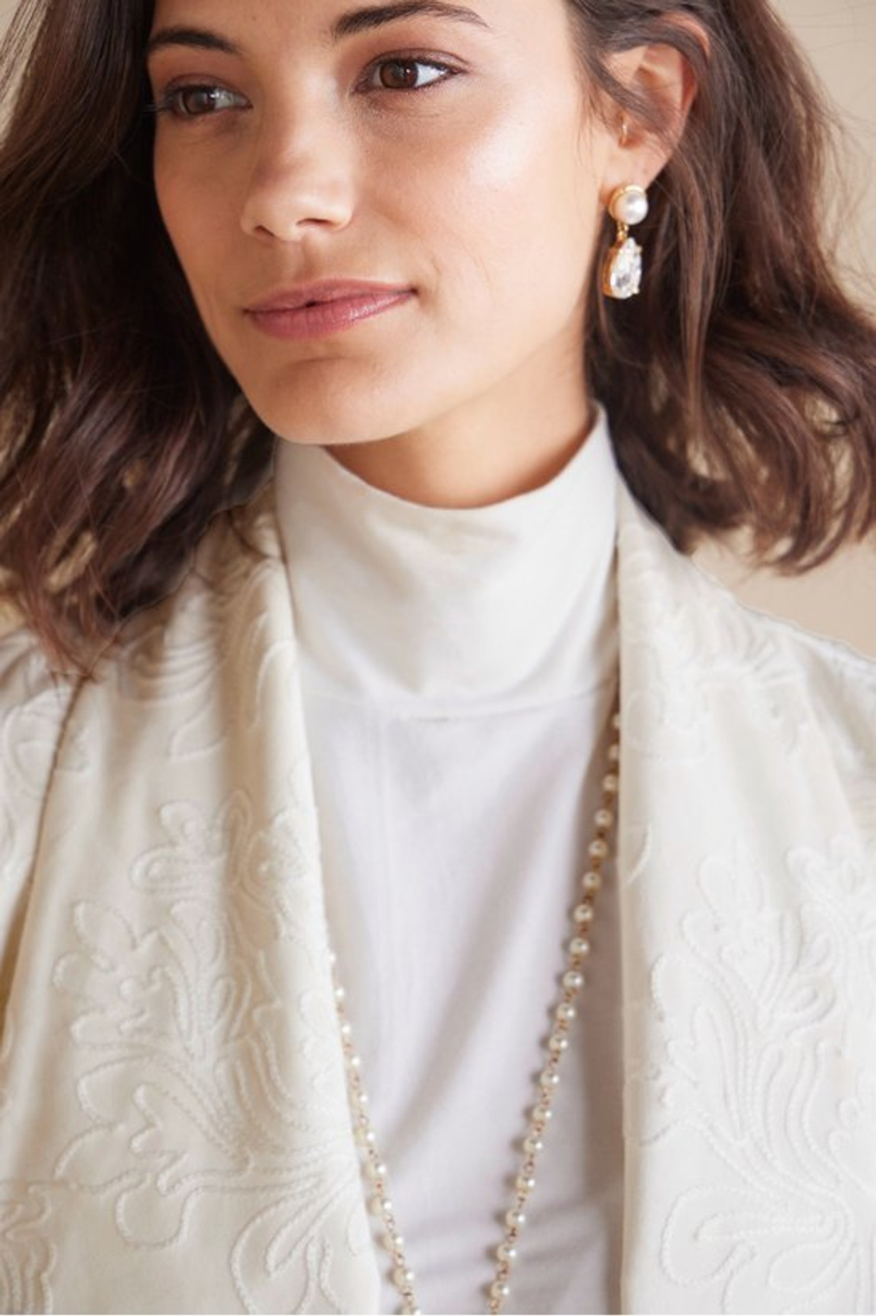 Shape Drape Faux Suede Jacket - Soft Surroundings Outlet