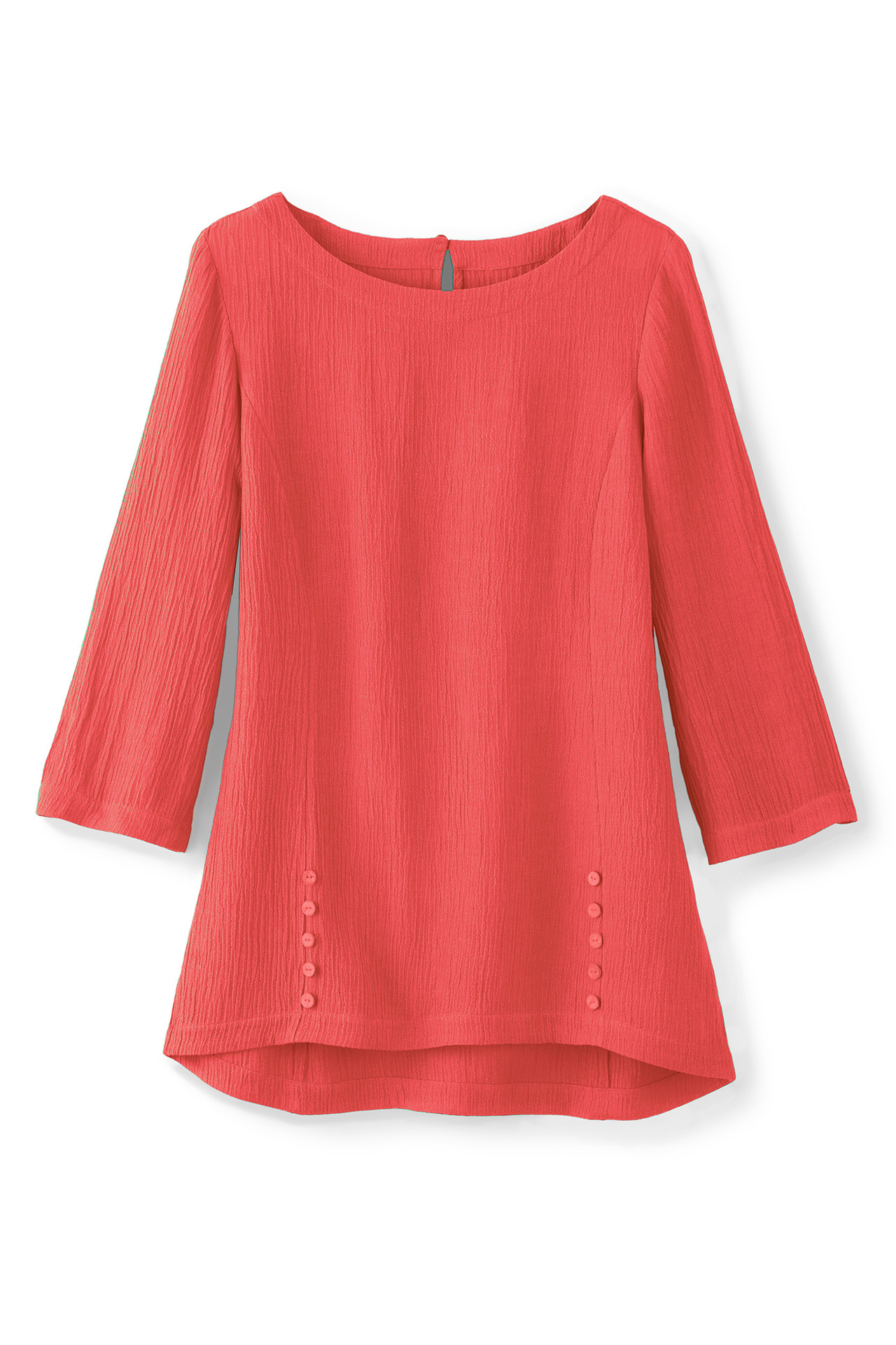 Oceo Gauze Tunic - Soft Surroundings Outlet