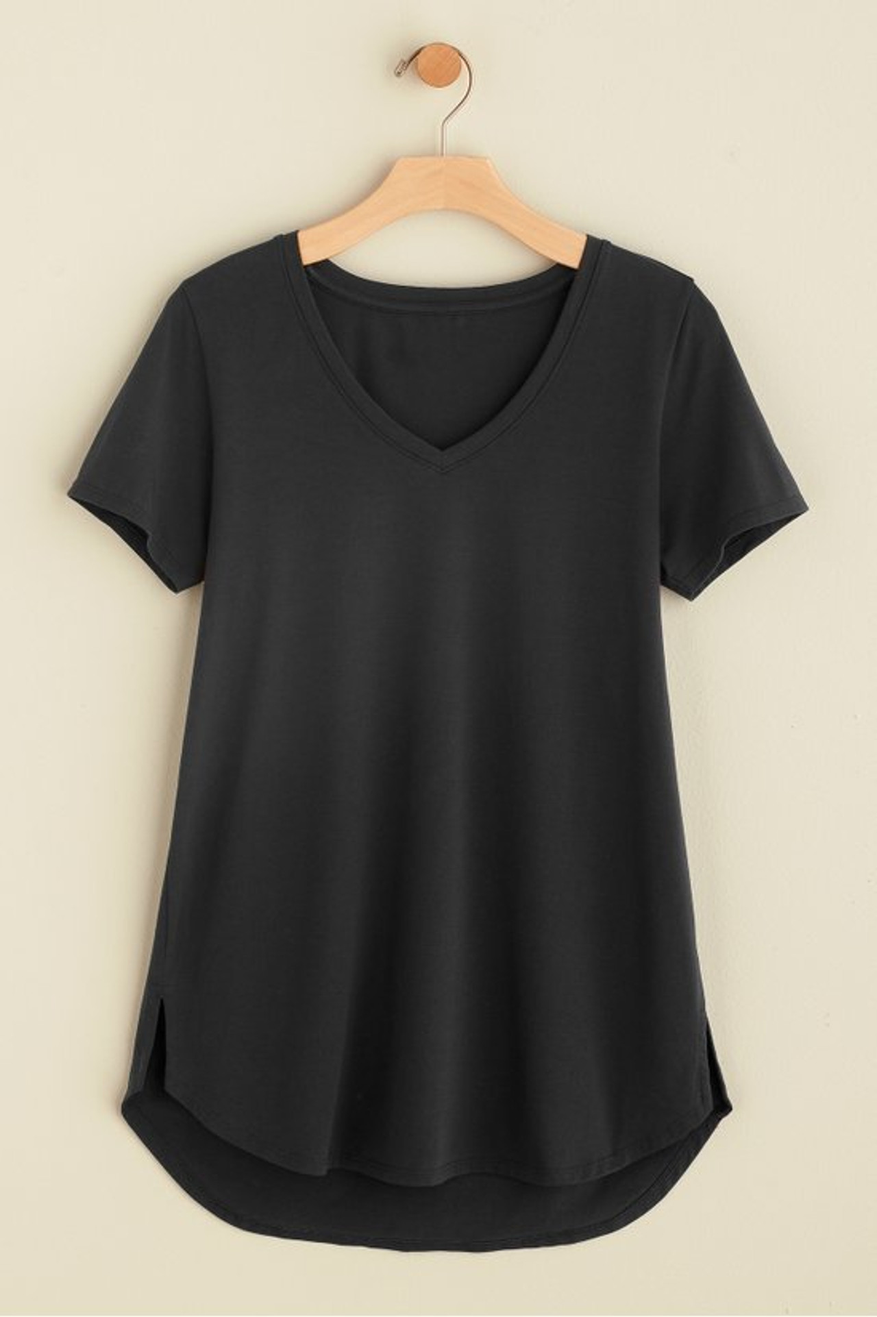 SoftEssential™ Supima® Isabel Short Sleeve Tunic - Soft Surroundings Outlet