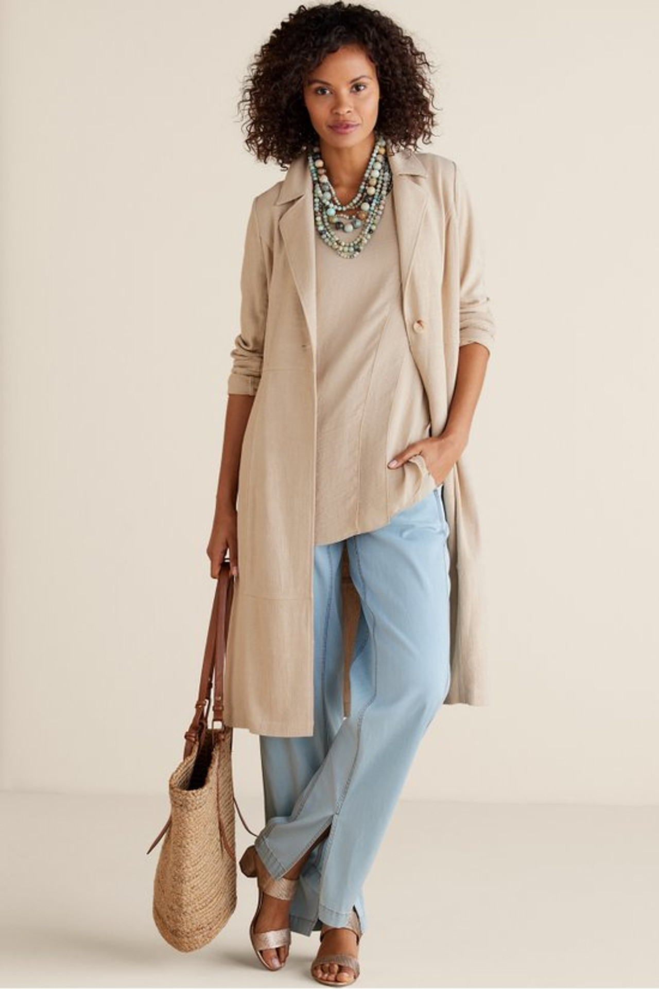 South Hampton Gauze Jacket - Soft Surroundings Outlet