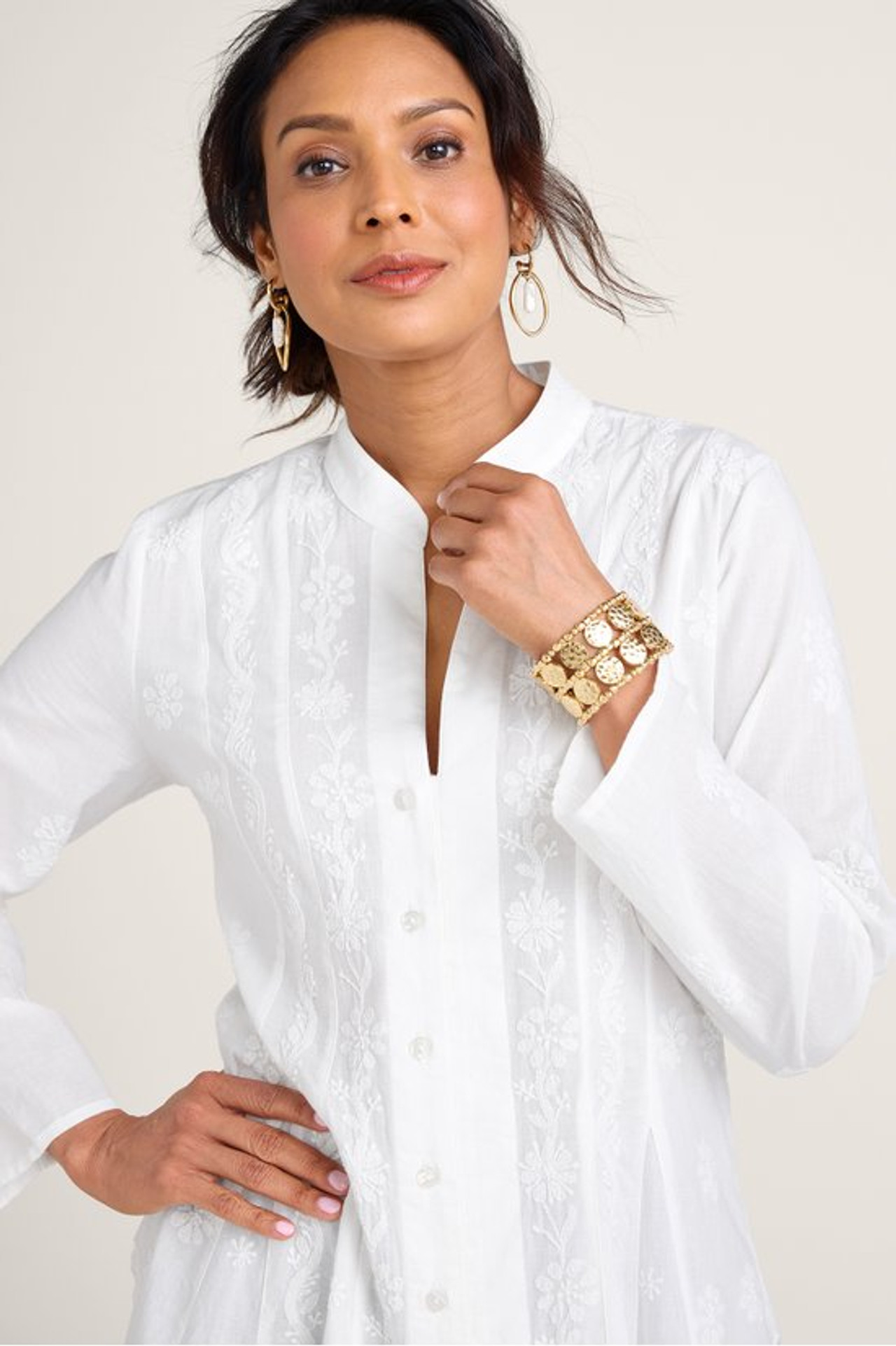 Josephine Shirt - Soft Surroundings Outlet