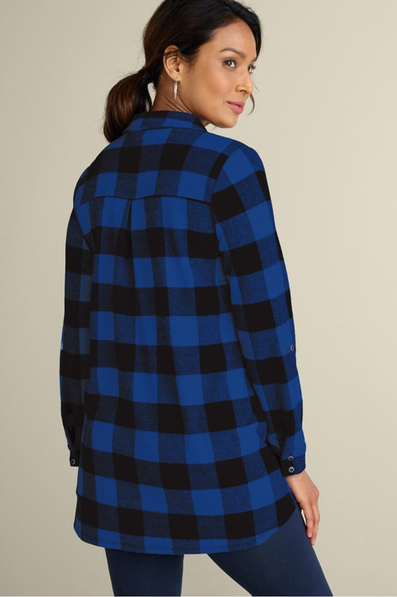 Mad About Plaid Tunic - Soft Surroundings Outlet