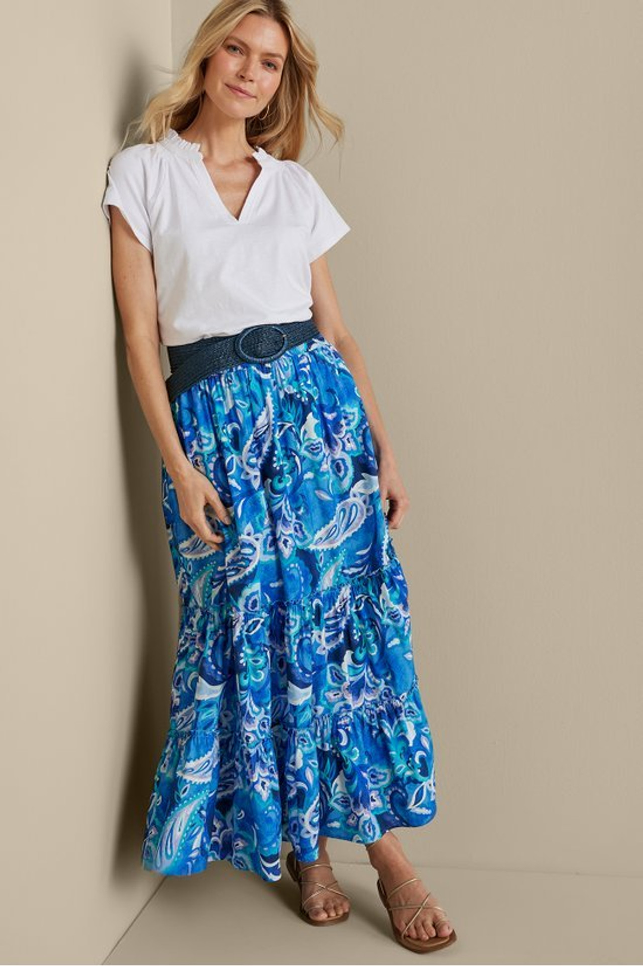 Feyre Maxi Skirt - Soft Surroundings Outlet