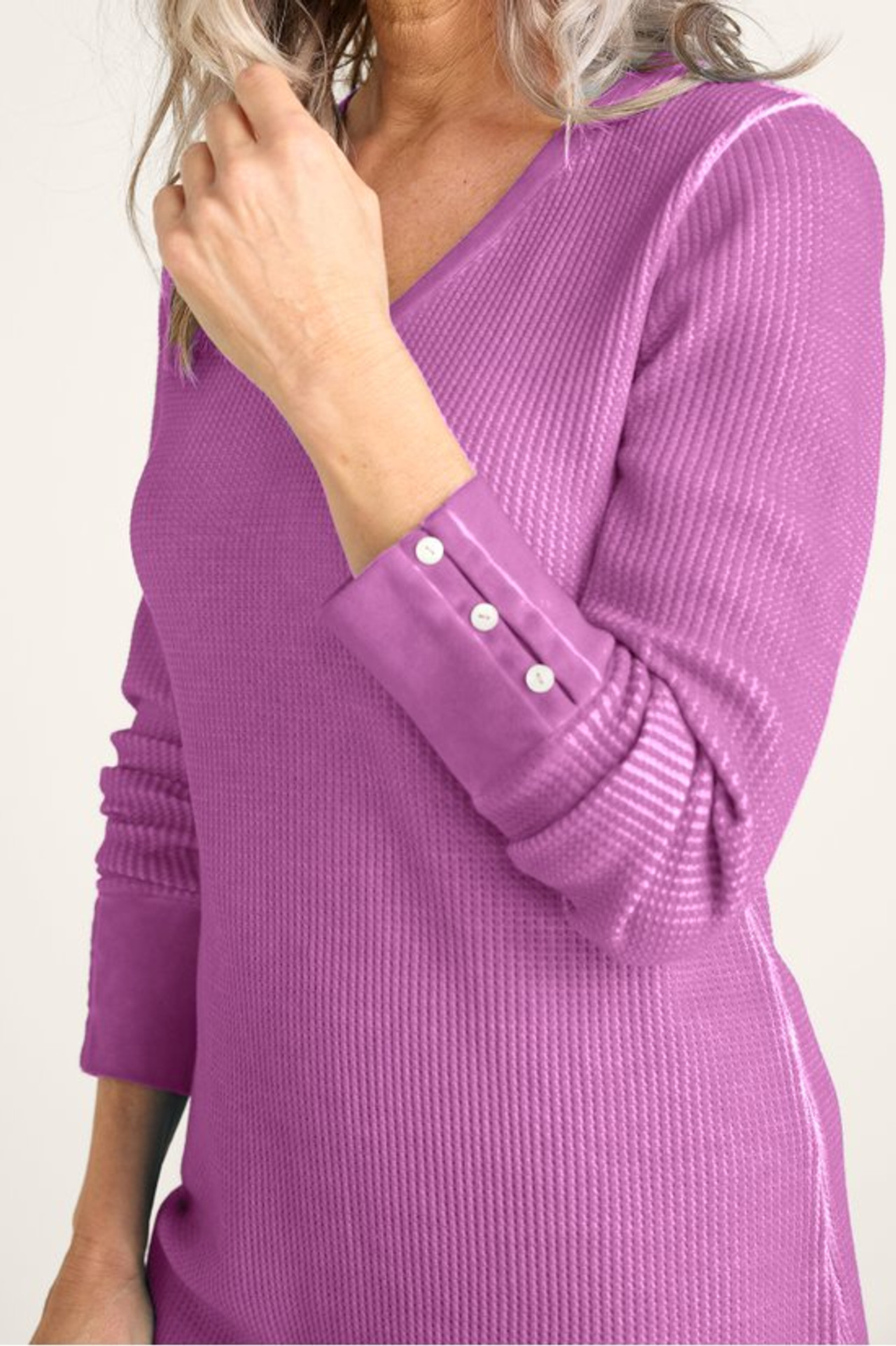 Arabella Waffle Knit Tunic - Soft Surroundings Outlet