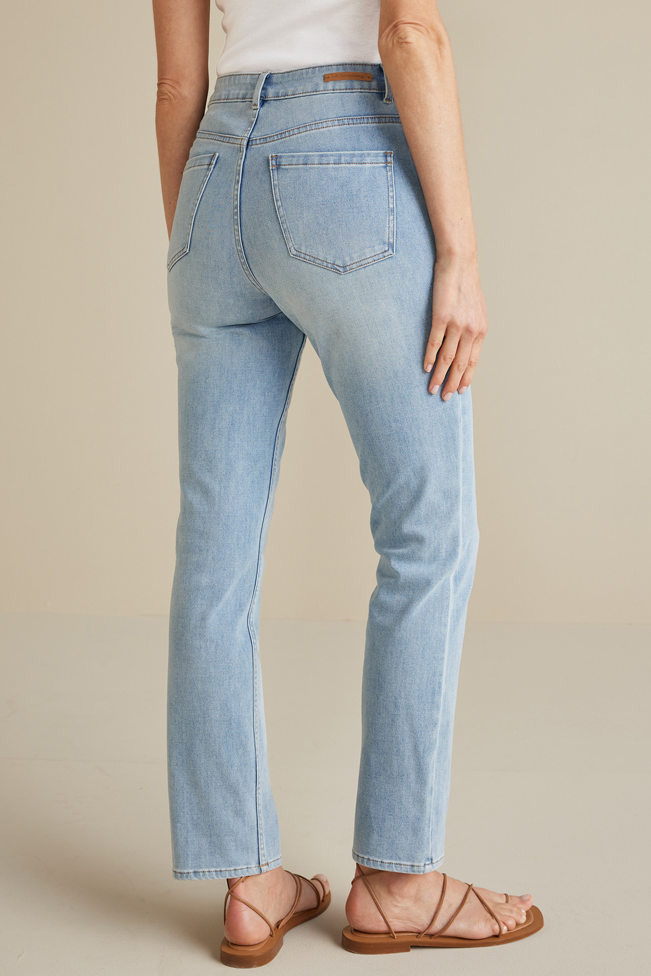 Ultimate Denim Straight Leg Jeans - Soft Surroundings Outlet