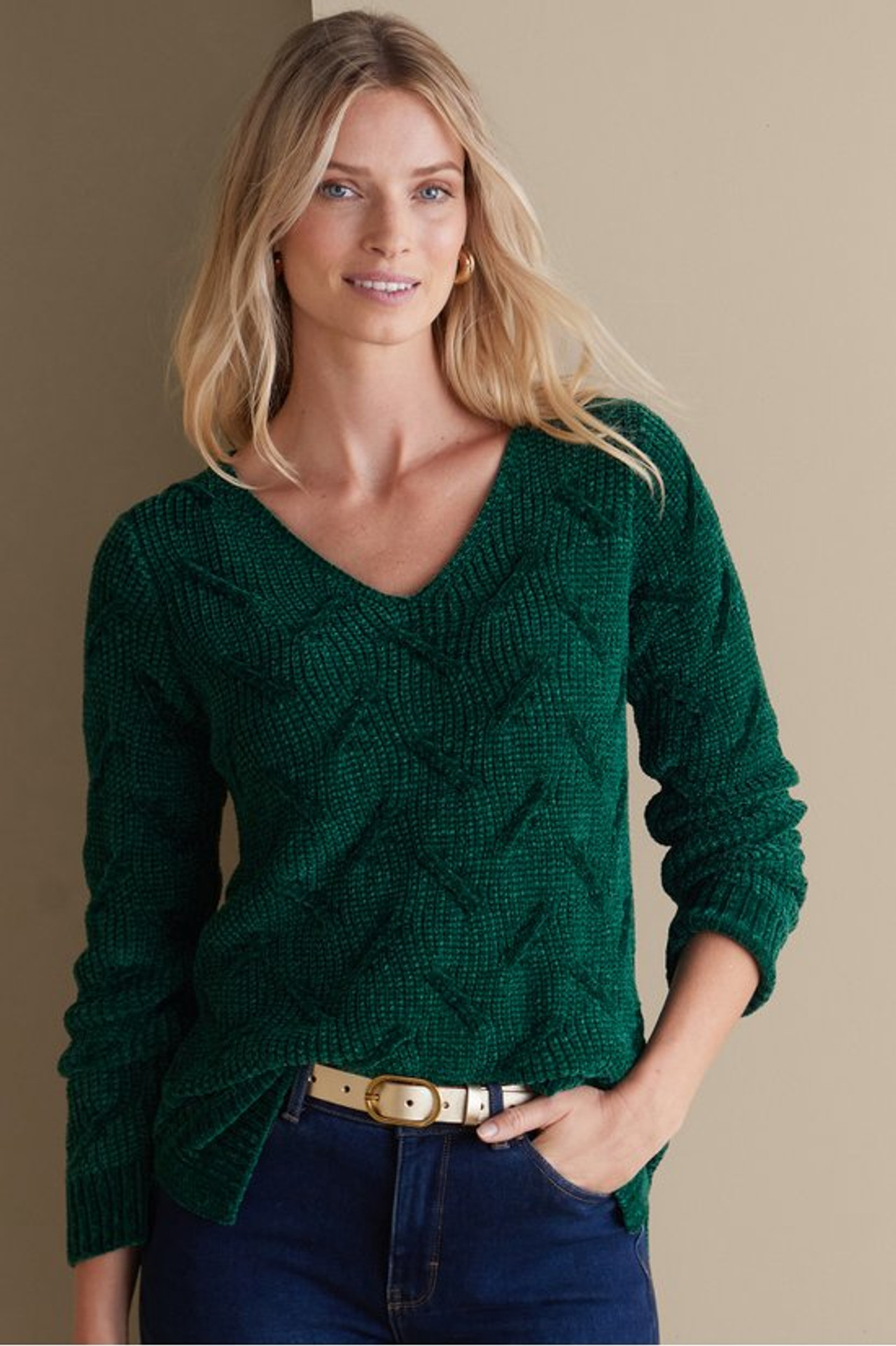 Trina Chenille Sweater - Soft Surroundings Outlet