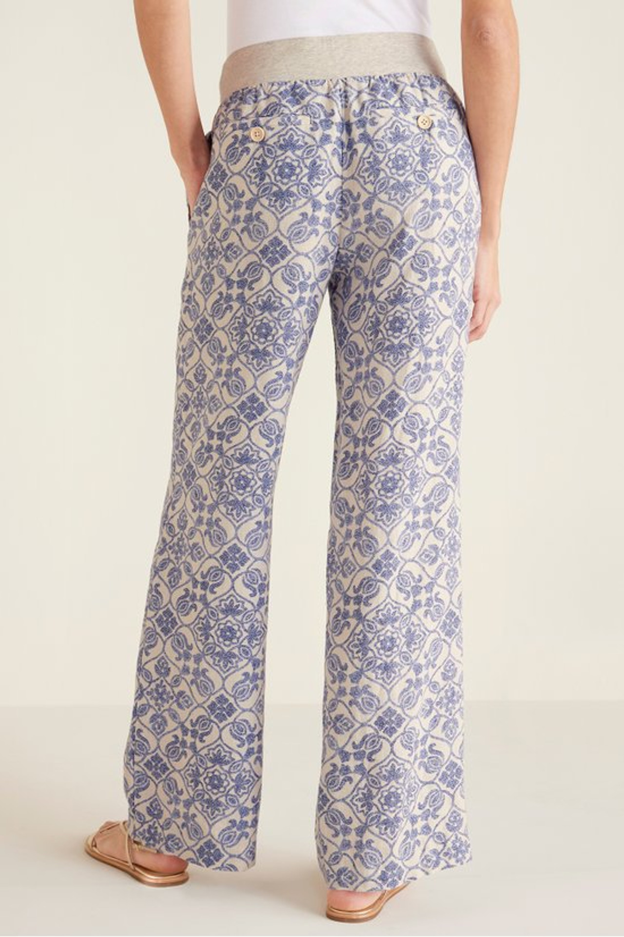 Aliso Point Linen Pants - Soft Surroundings Outlet