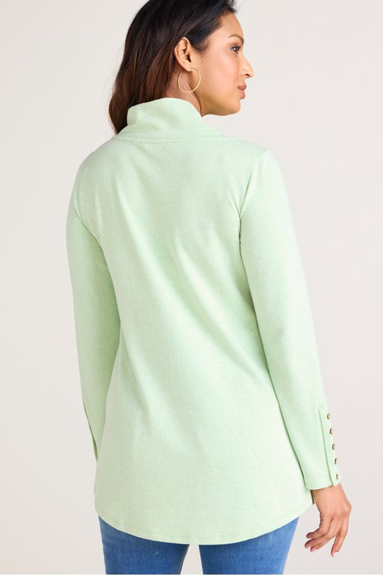 Brinley French Terry Tunic - Soft Surroundings Outlet