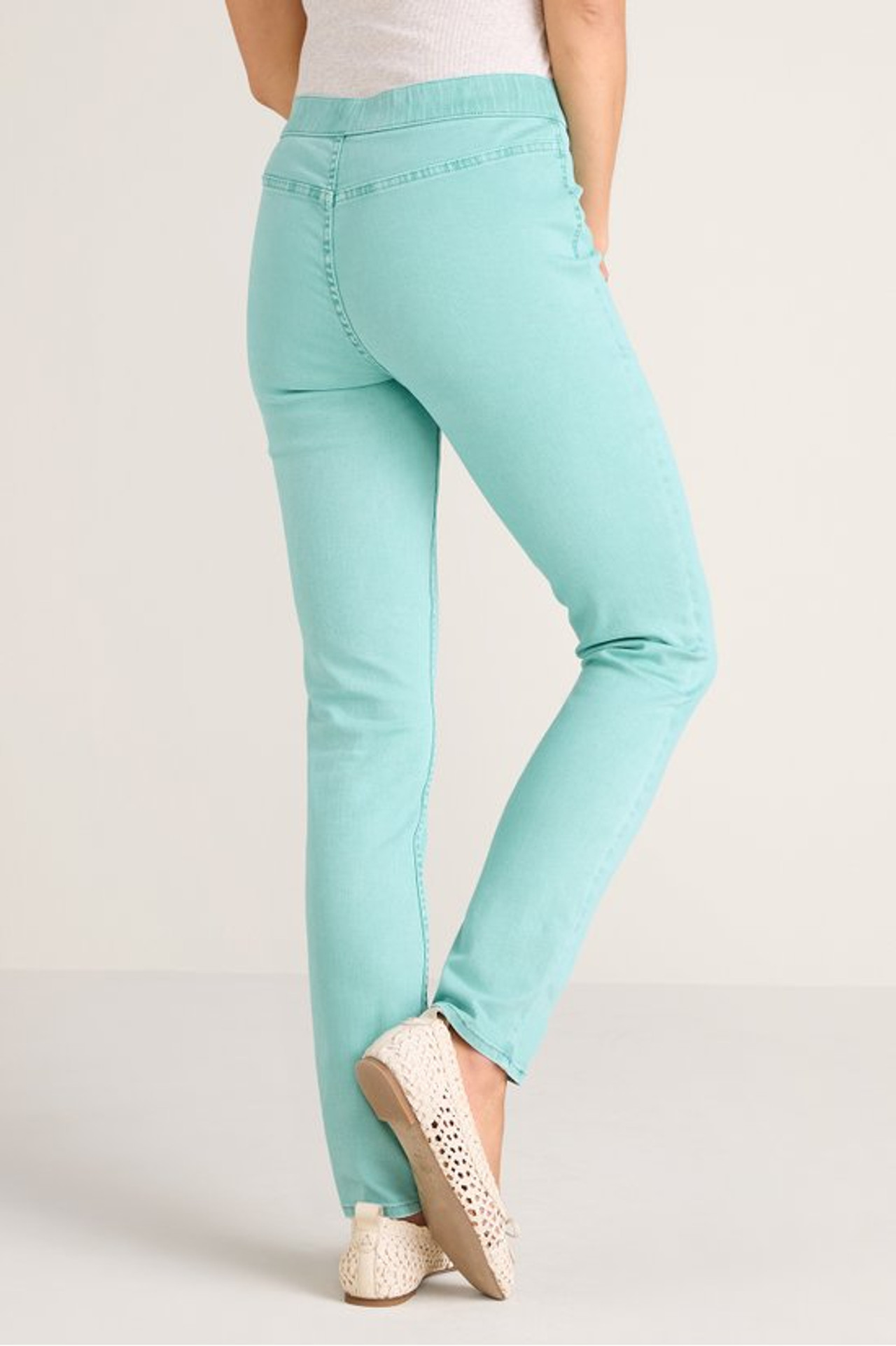 Ultimate Denim Pull-On Slim Leg Jeans - Soft Surroundings Outlet