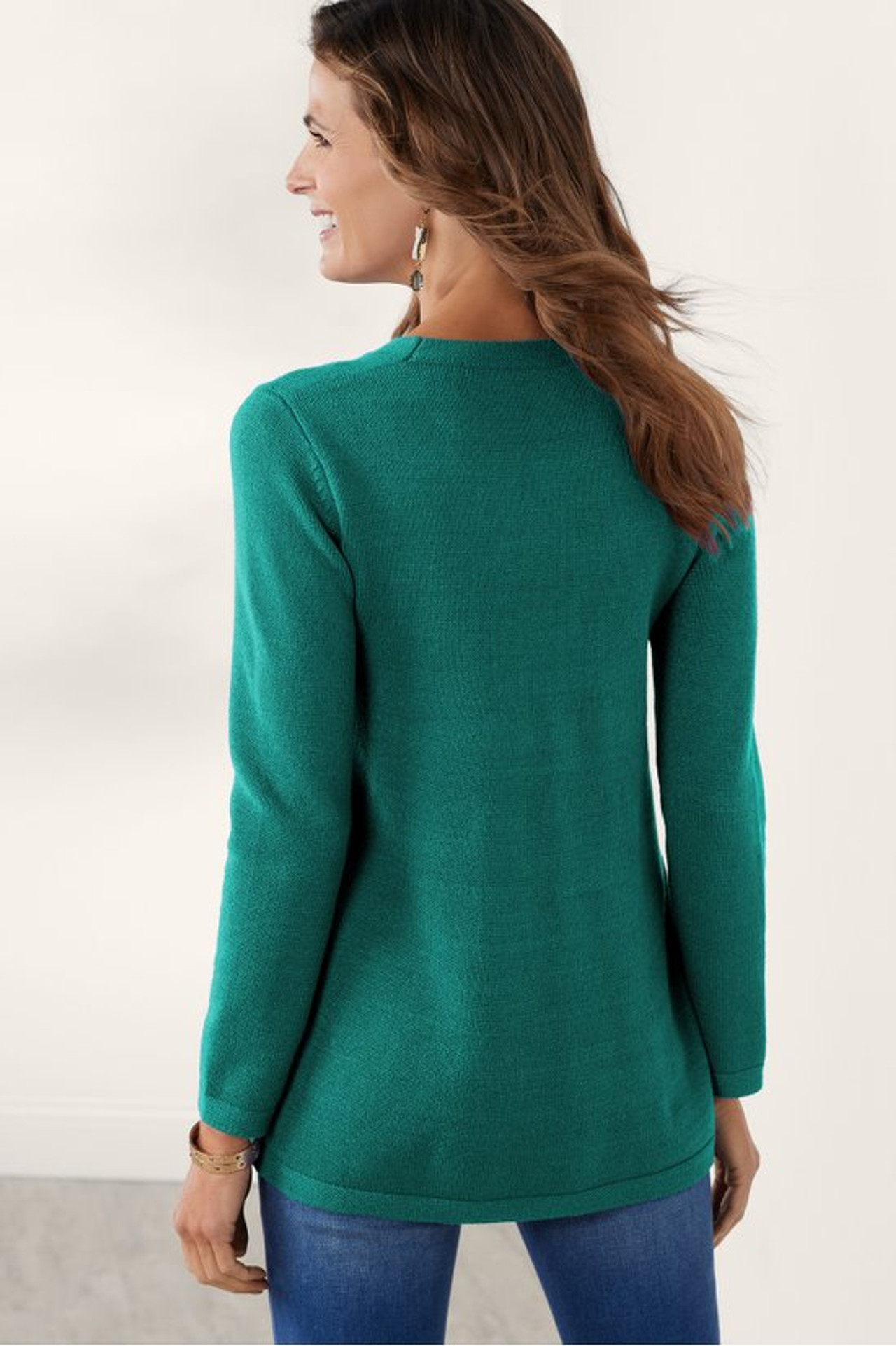 Priscilla Pullover Tunic Sweater - Soft Surroundings Outlet
