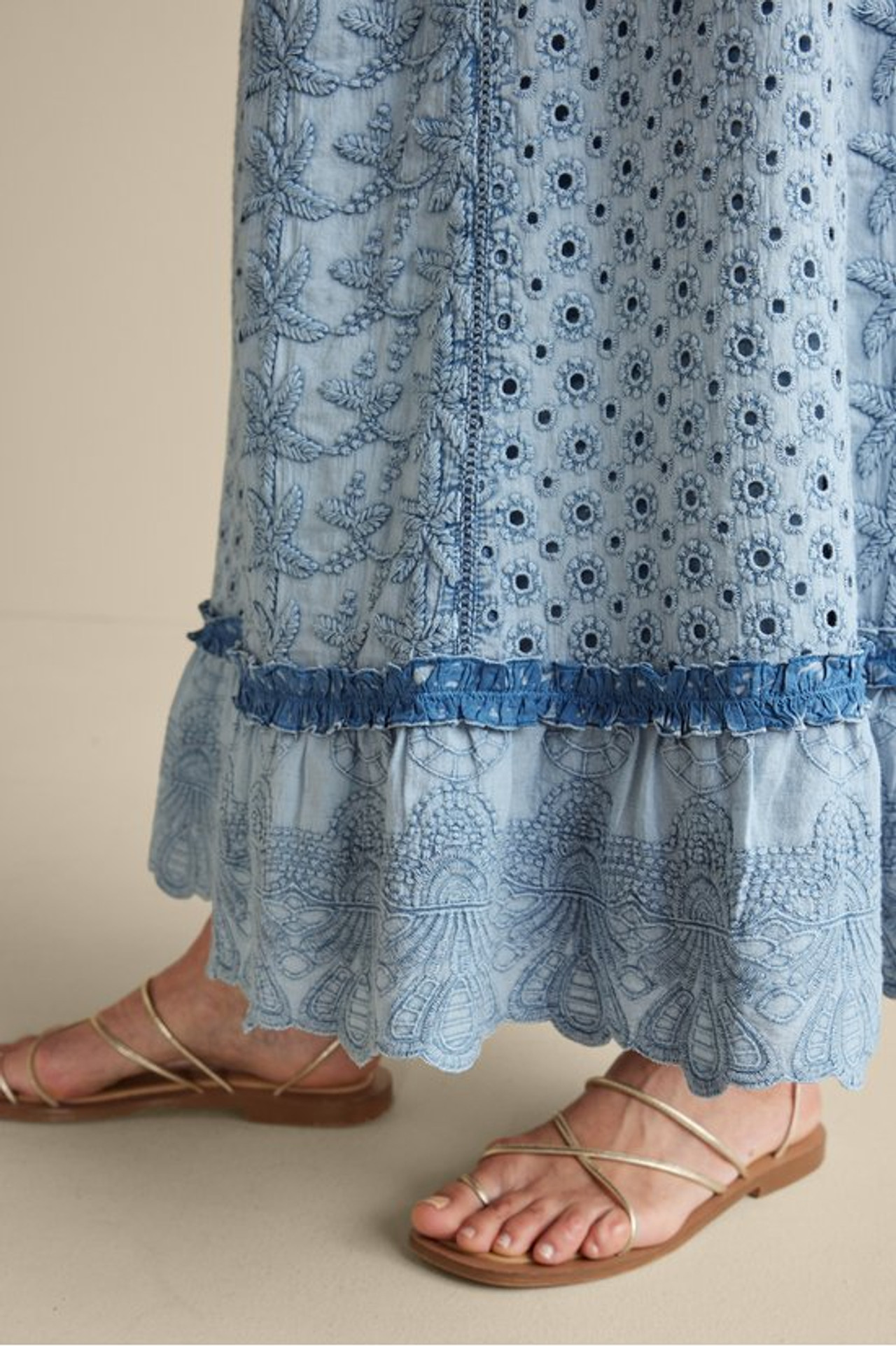 Porfiria Embellished Skirt - Soft Surroundings Outlet