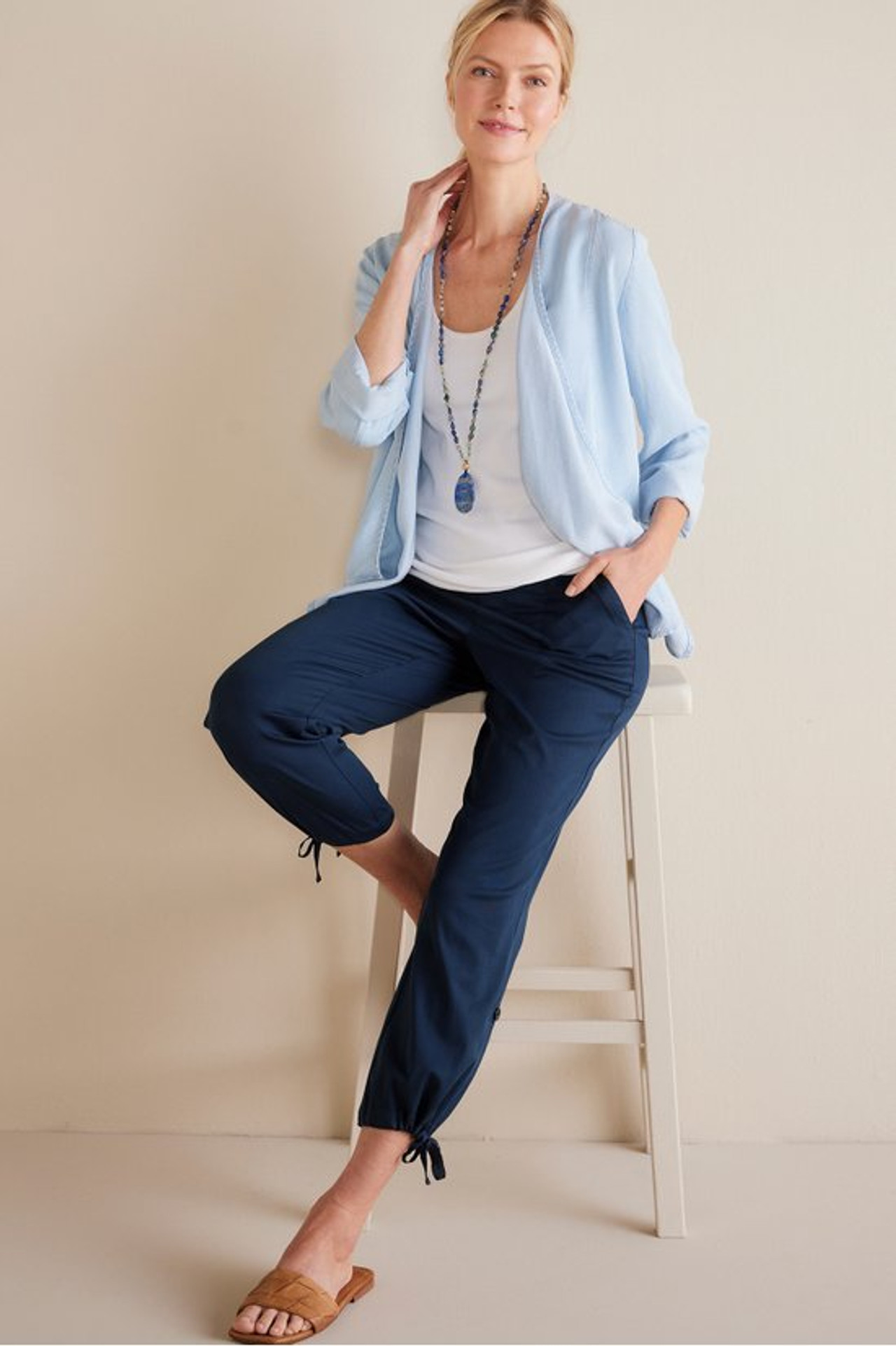 Barbados Convertible Crop Pants - Soft Surroundings Outlet