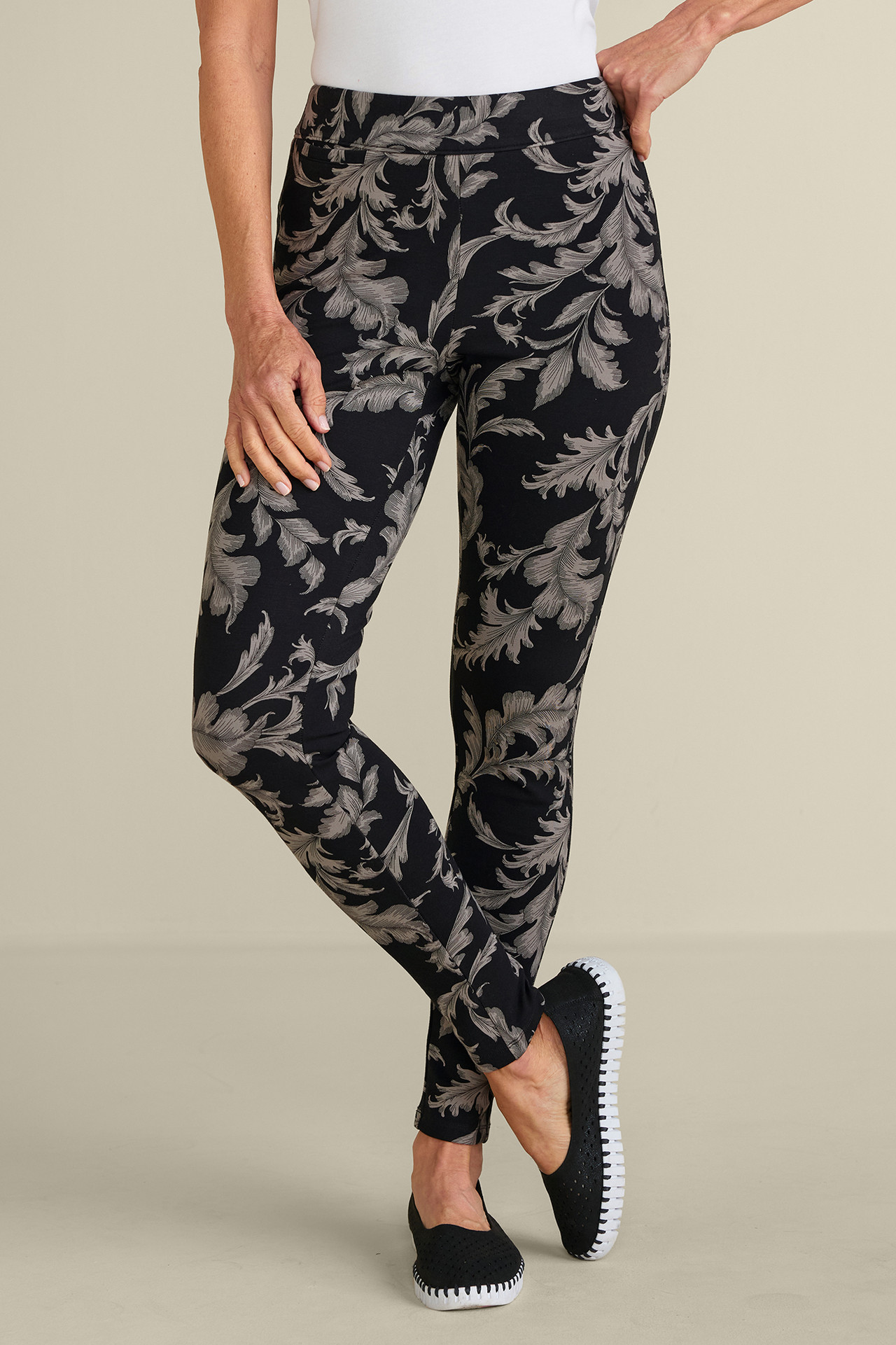SoftEssential™ Ponte Leggings - Soft Surroundings Outlet