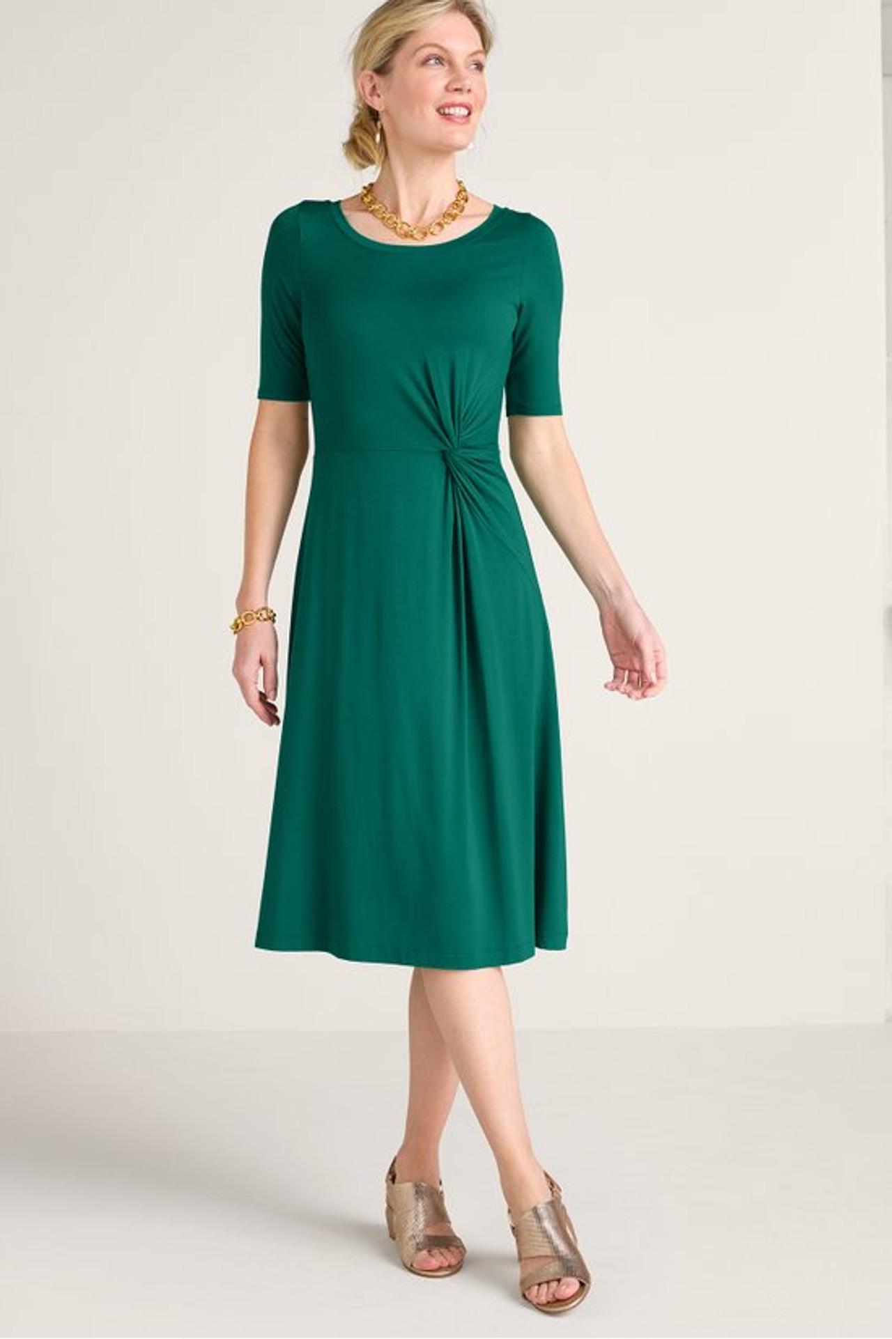 Signy Midi Dress - Soft Surroundings Outlet