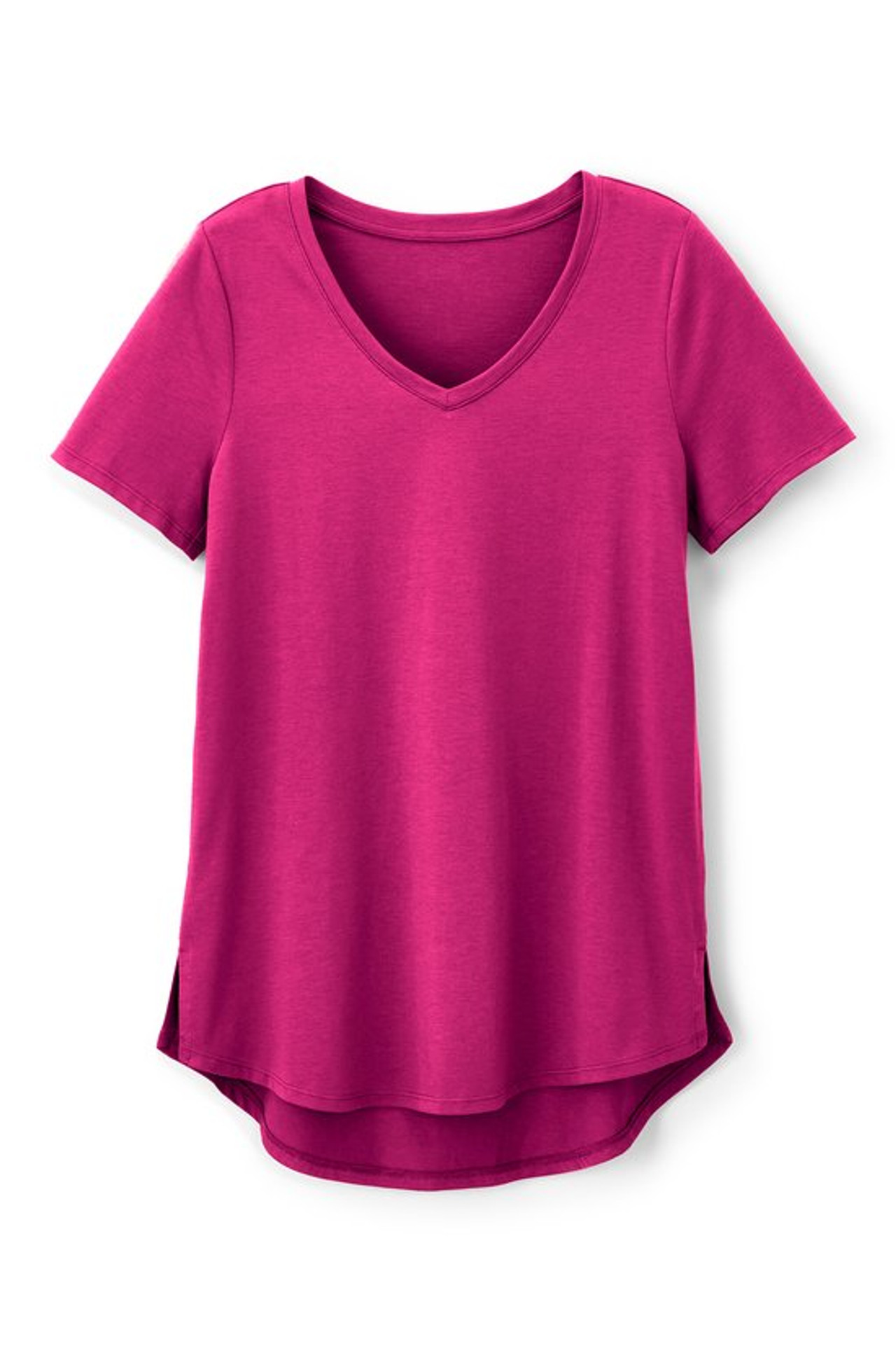SoftEssential™ Supima® Isabel Short Sleeve Tunic - Soft Surroundings Outlet