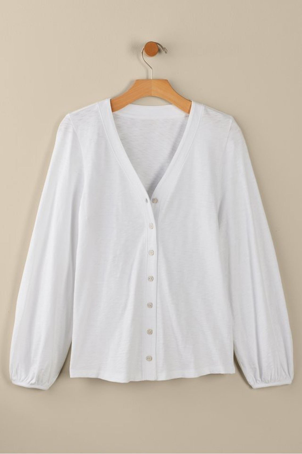 Lorna Button Front Top - Soft Surroundings Outlet