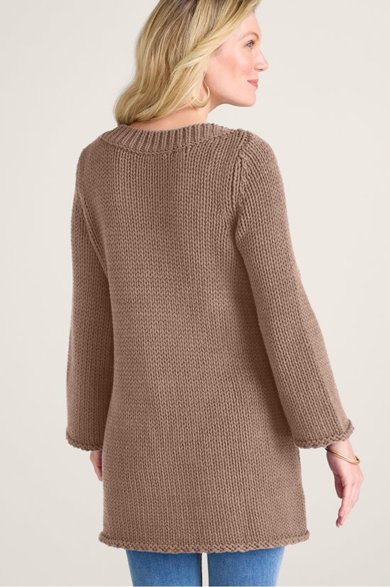 Seafarer Sweater Tunic - Soft Surroundings Outlet