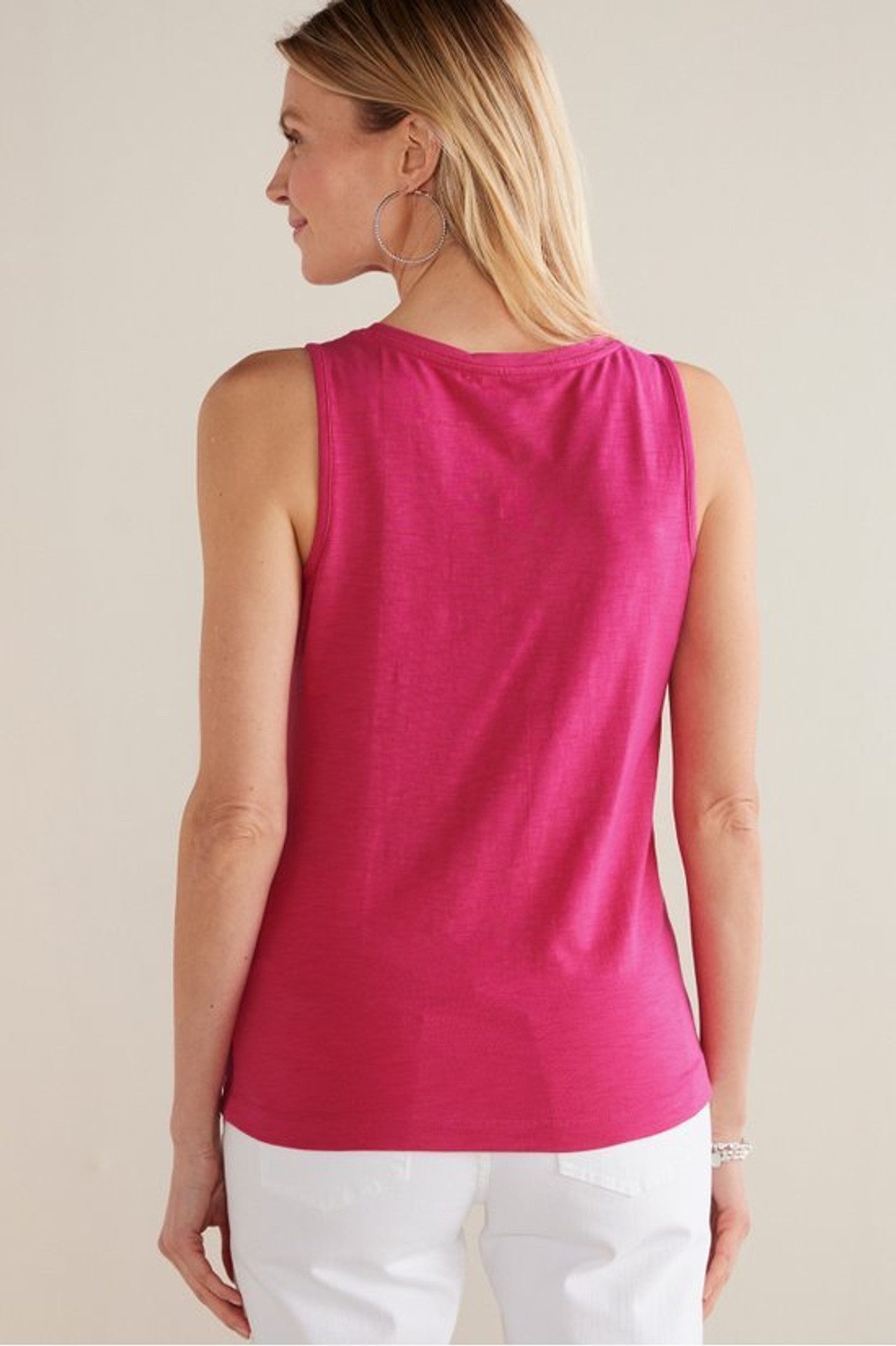 Mistral Supima® Slub Tank - Soft Surroundings Outlet