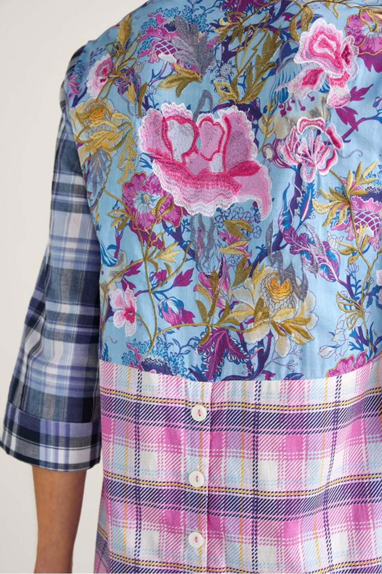 Vanita Plaid Tunic - Soft Surroundings Outlet