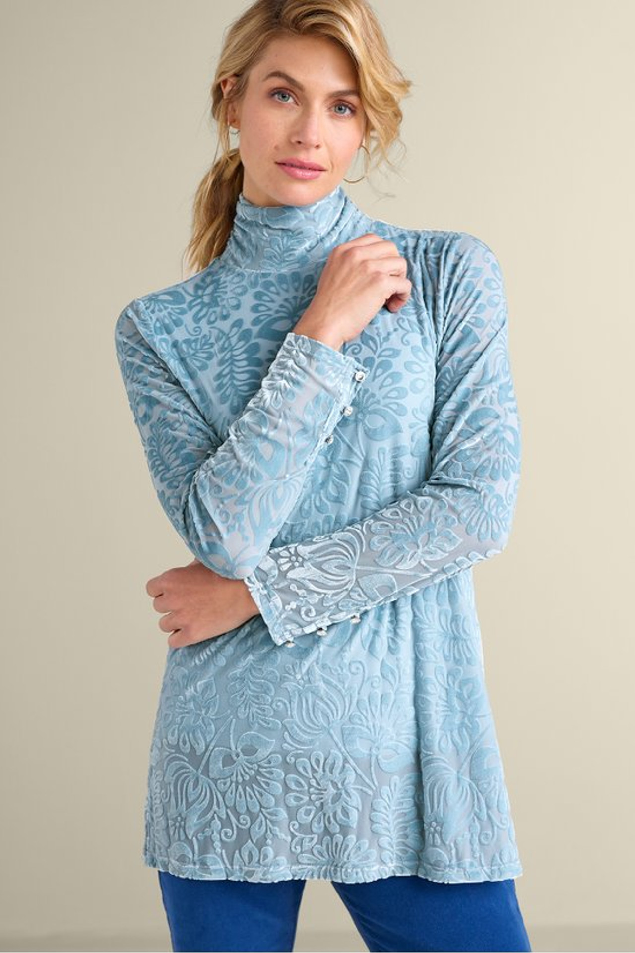 Walden Velvet Turtleneck - Soft Surroundings Outlet