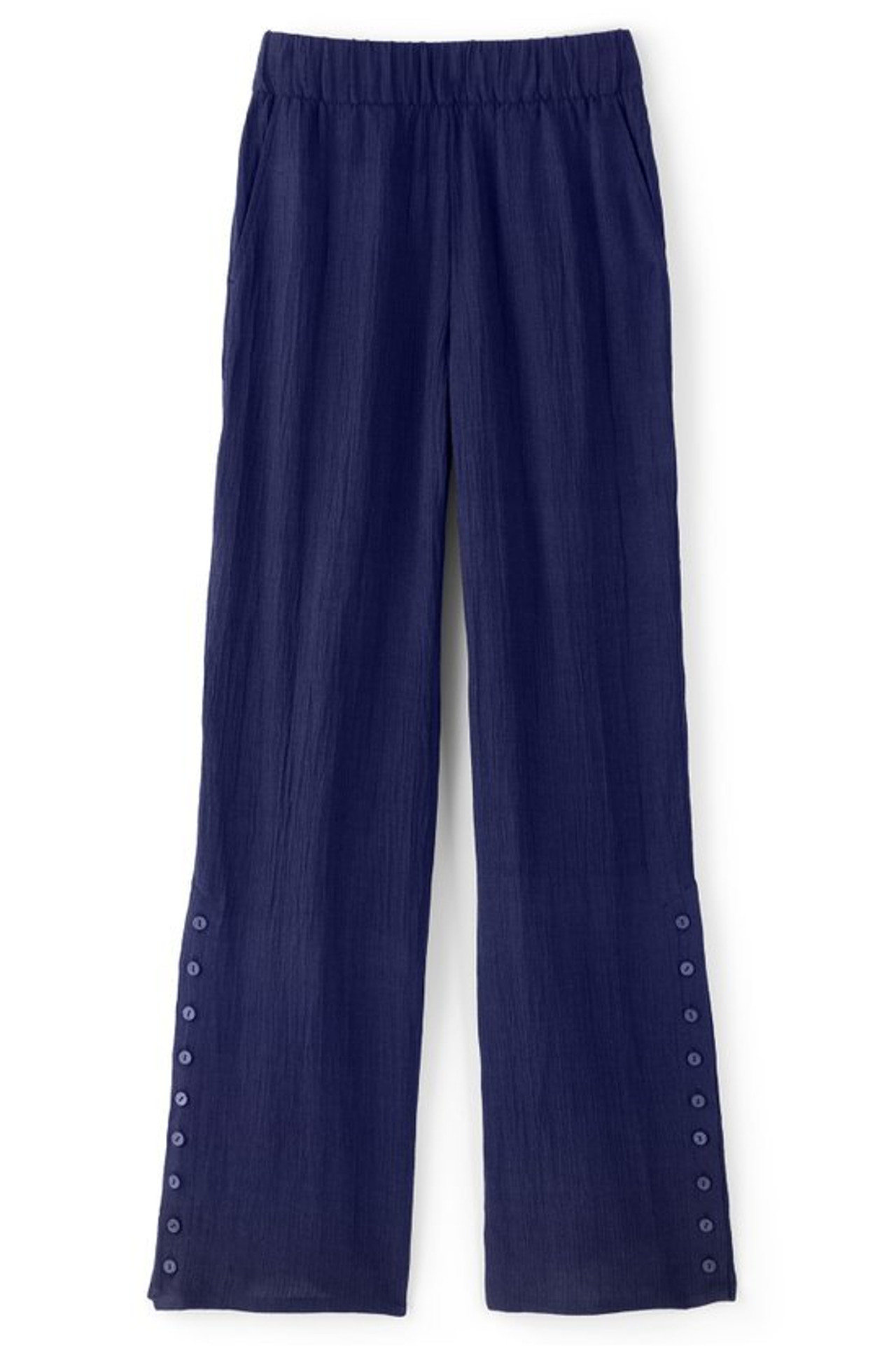 Oceo Gauze Wide-Leg Pants - Soft Surroundings Outlet