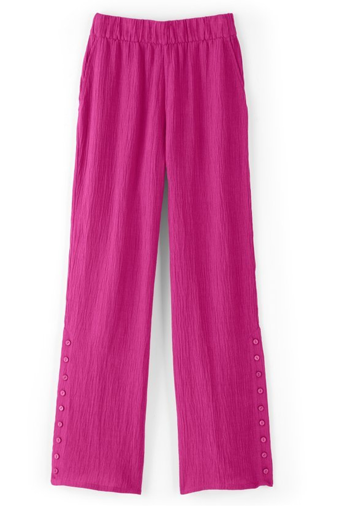 Oceo Gauze Wide-Leg Pants - Soft Surroundings Outlet