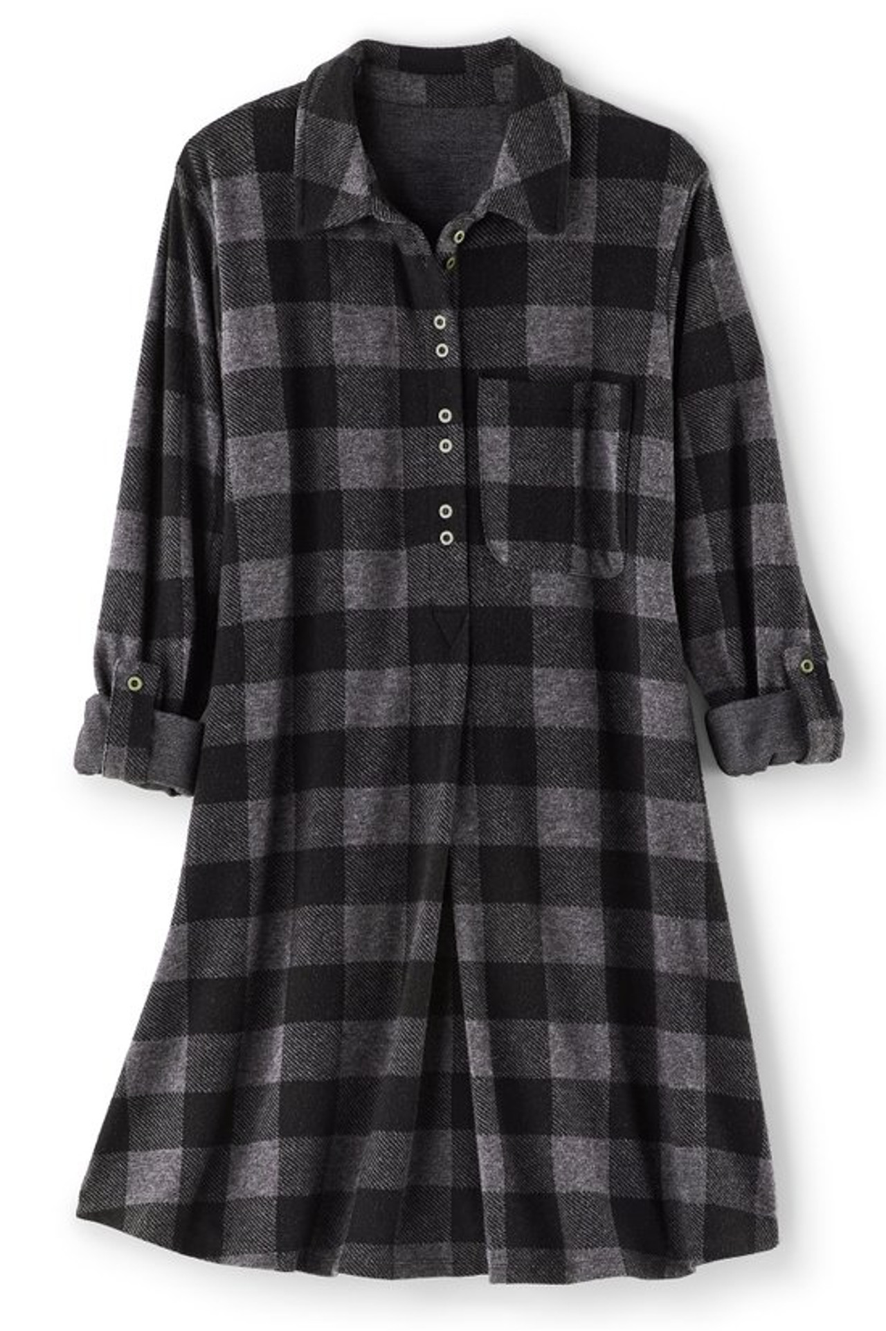 Mad About Plaid Tunic - Soft Surroundings Outlet
