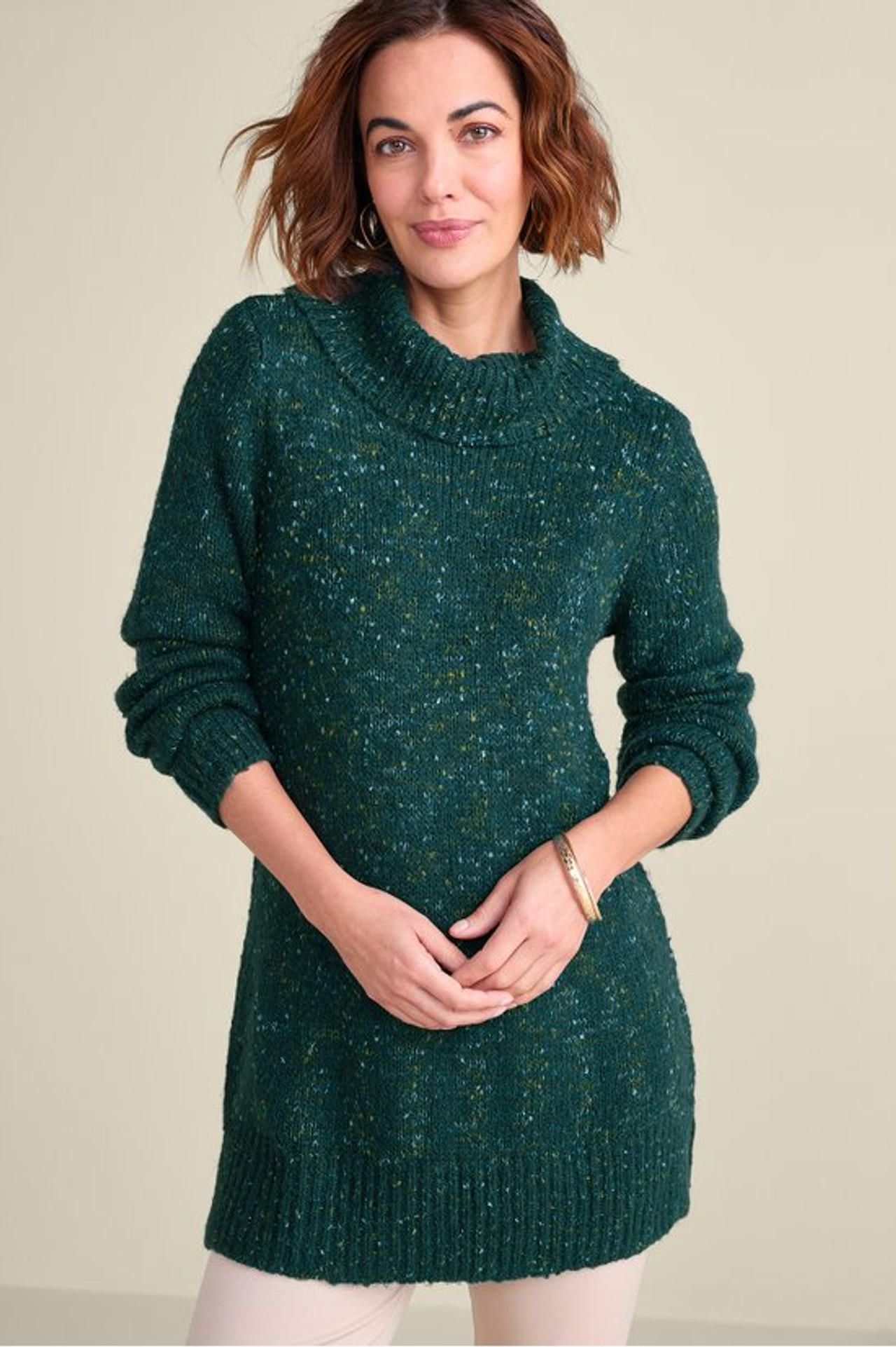 Nixie Speckled Sweater - Soft Surroundings Outlet