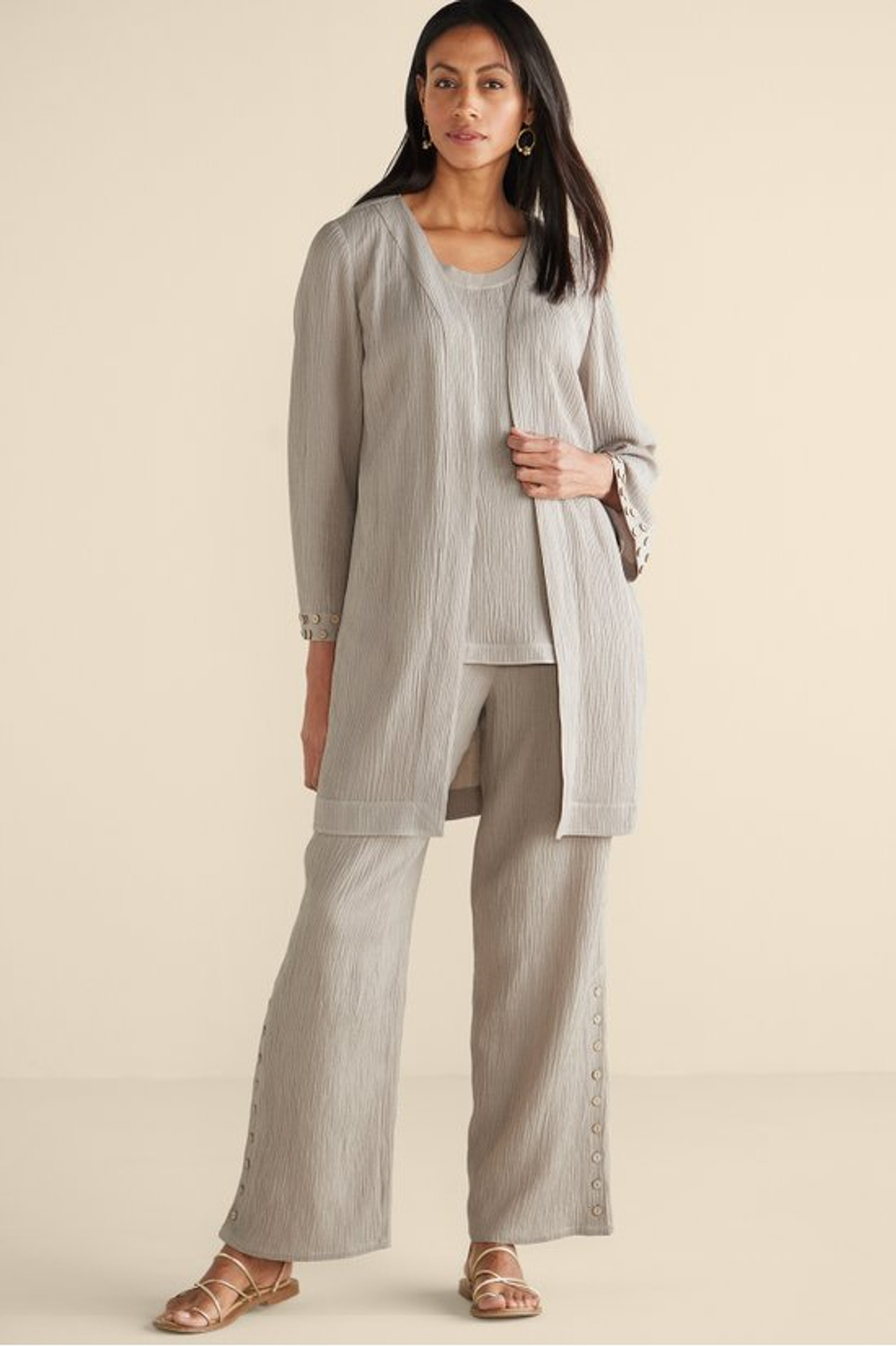 Oceo Gauze Topper - Soft Surroundings Outlet