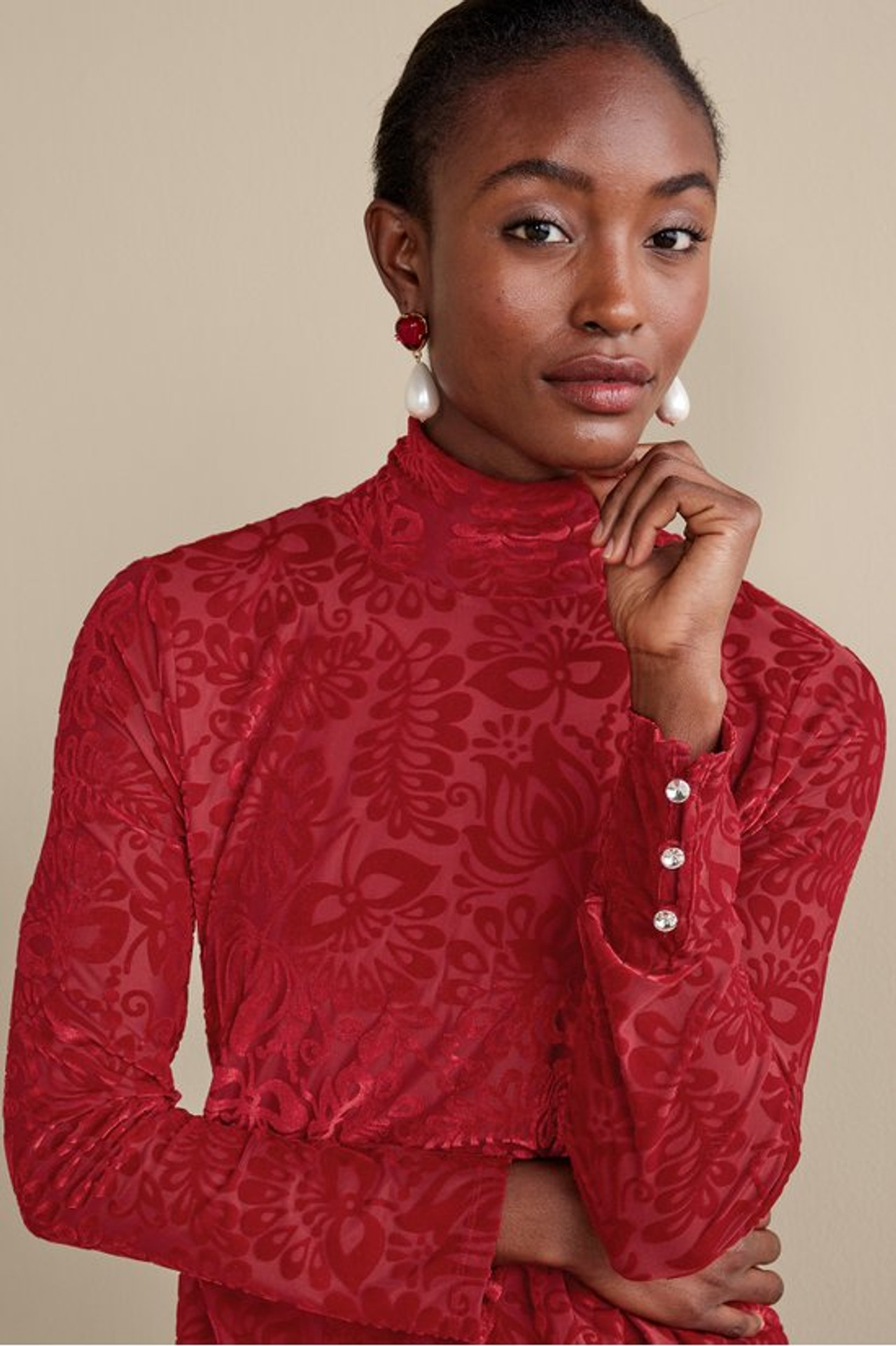 Walden Velvet Turtleneck - Soft Surroundings Outlet