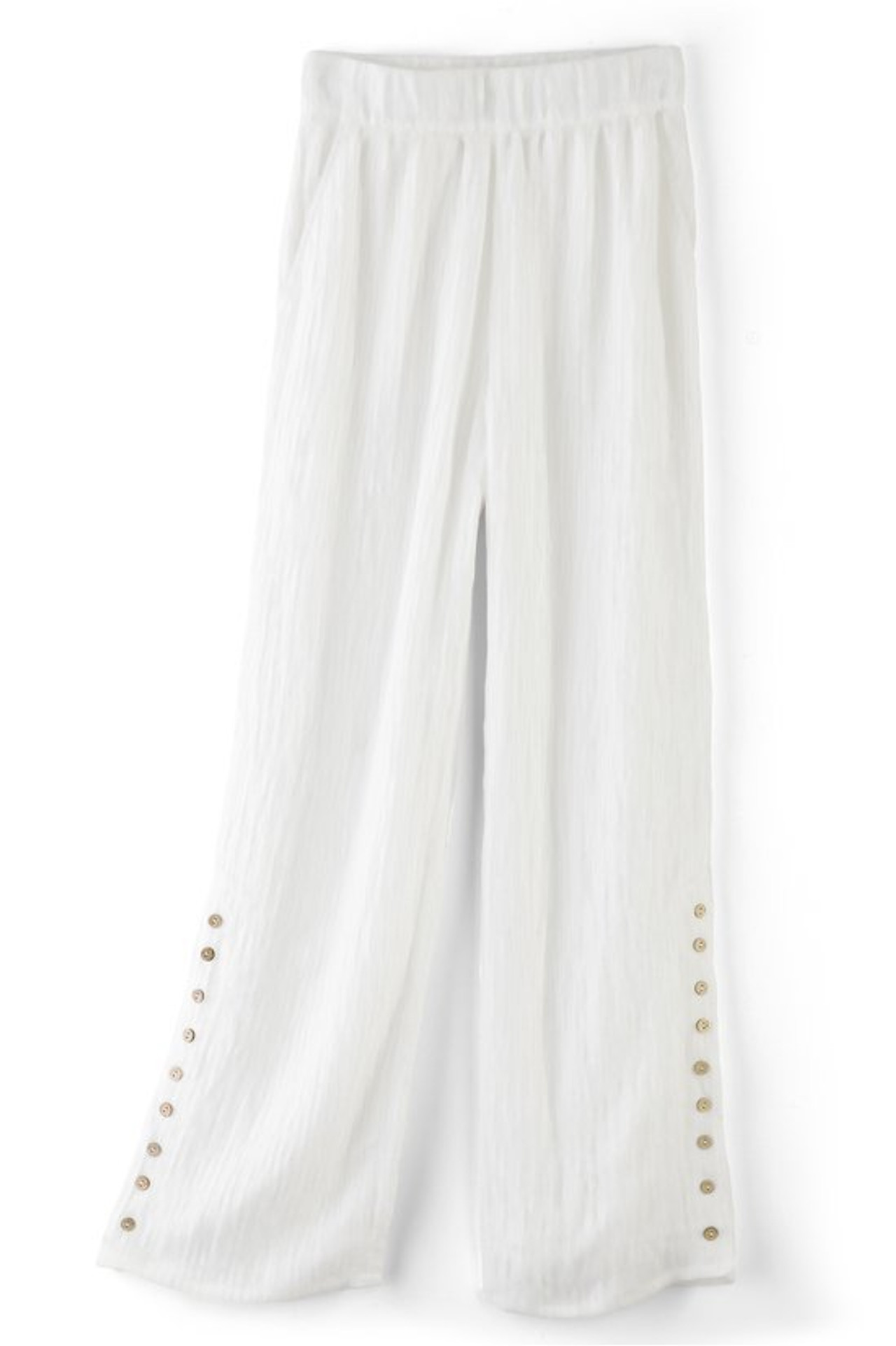 Oceo Gauze Wide-Leg Pants - Soft Surroundings Outlet
