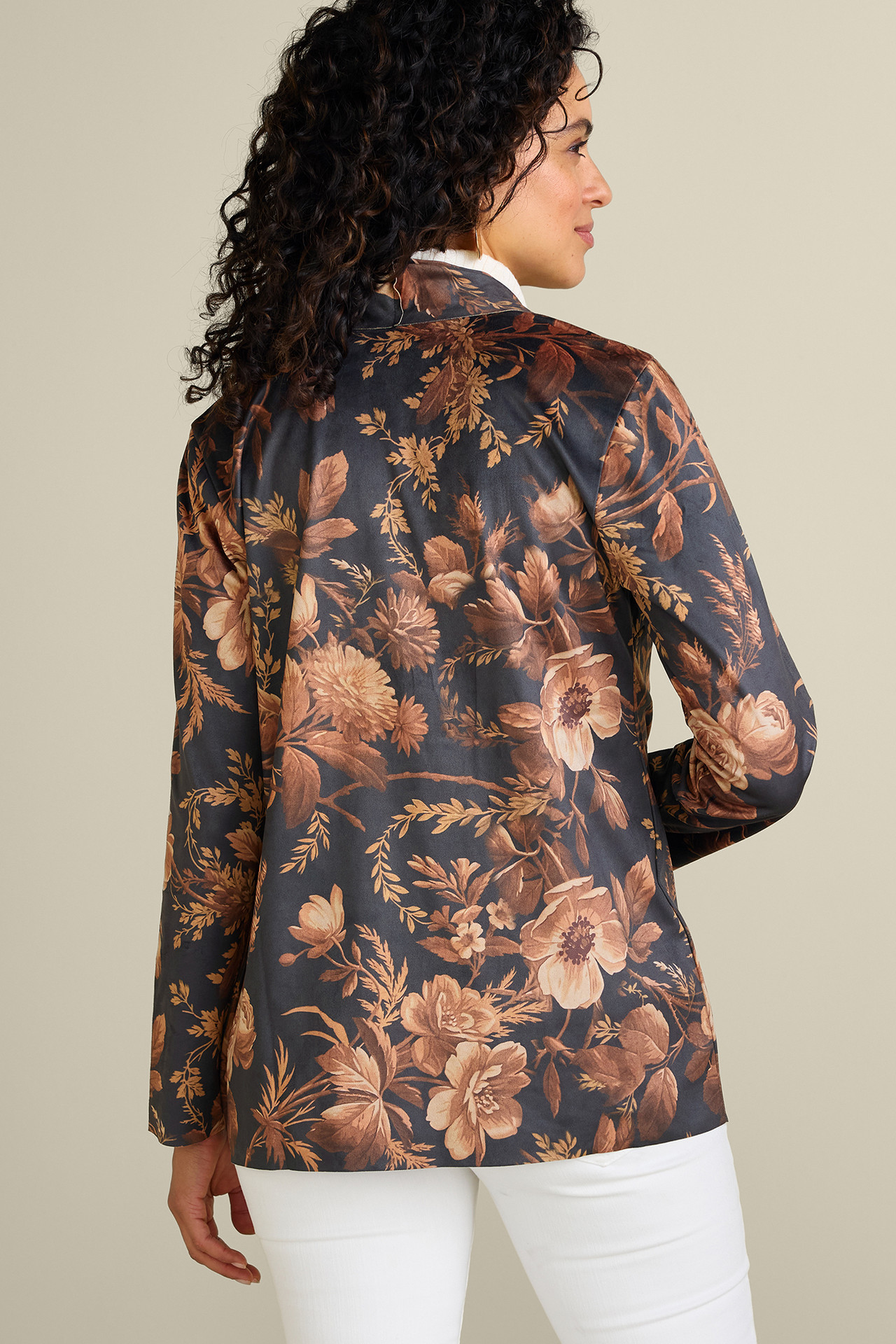 Shape Drape Faux Suede Jacket - Soft Surroundings Outlet