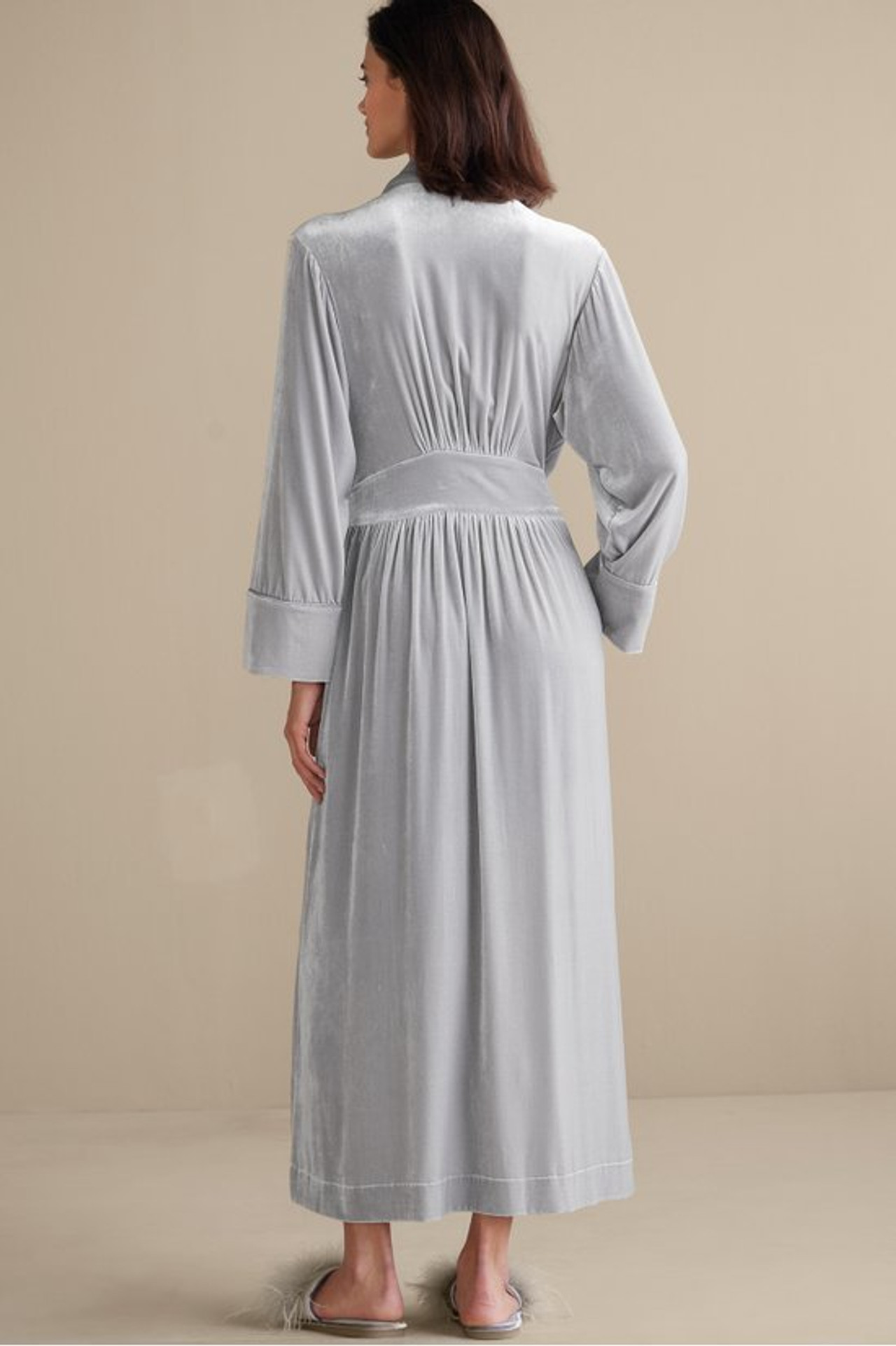 Silk Velvet Robe - Soft Surroundings Outlet