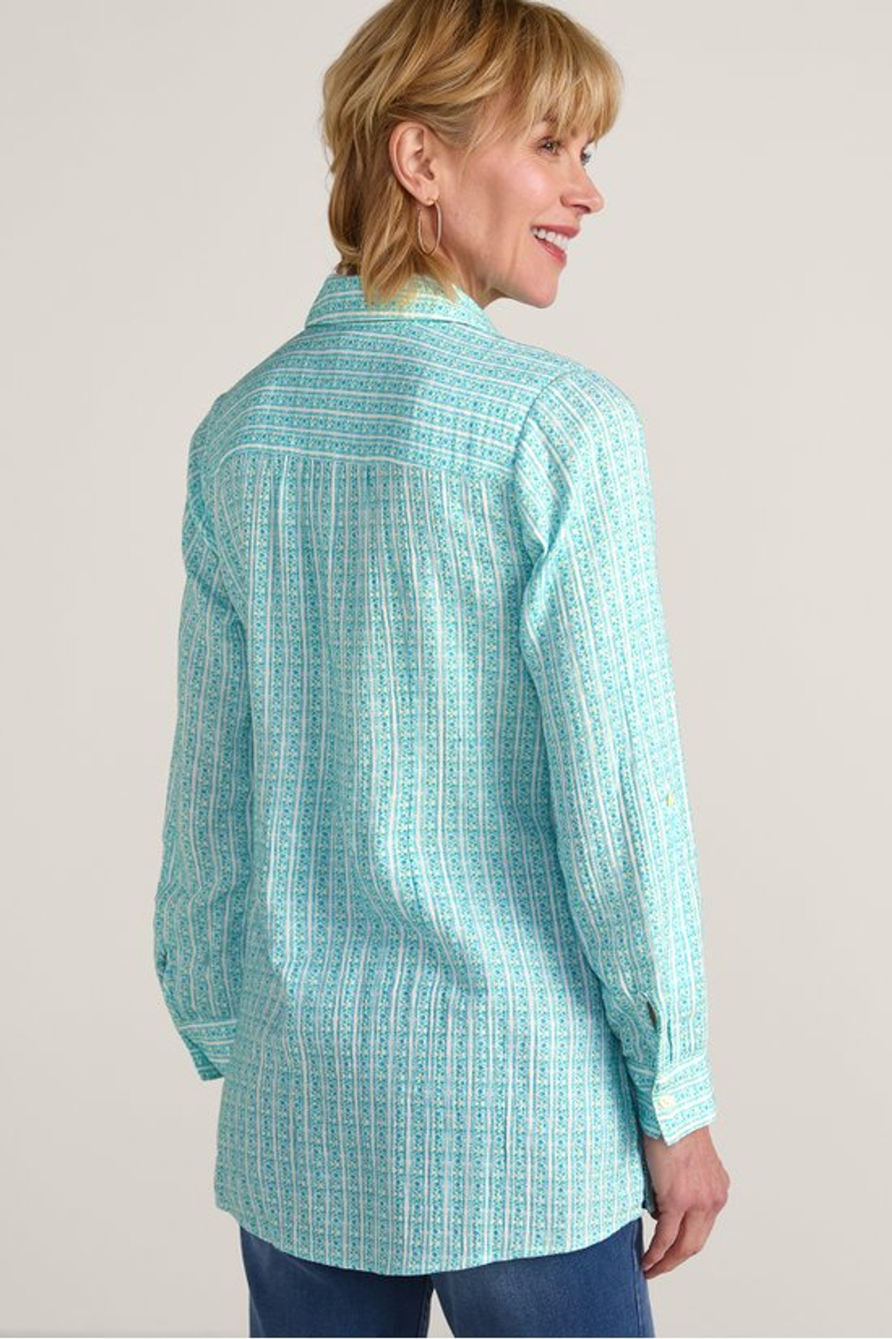 Lilou Gauze Tunic - Soft Surroundings Outlet