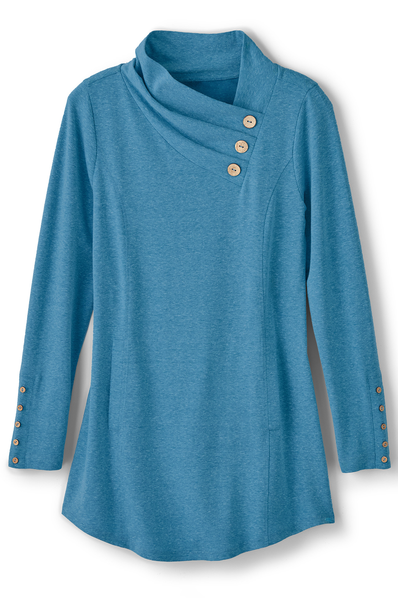 Brinley French Terry Tunic - Soft Surroundings Outlet