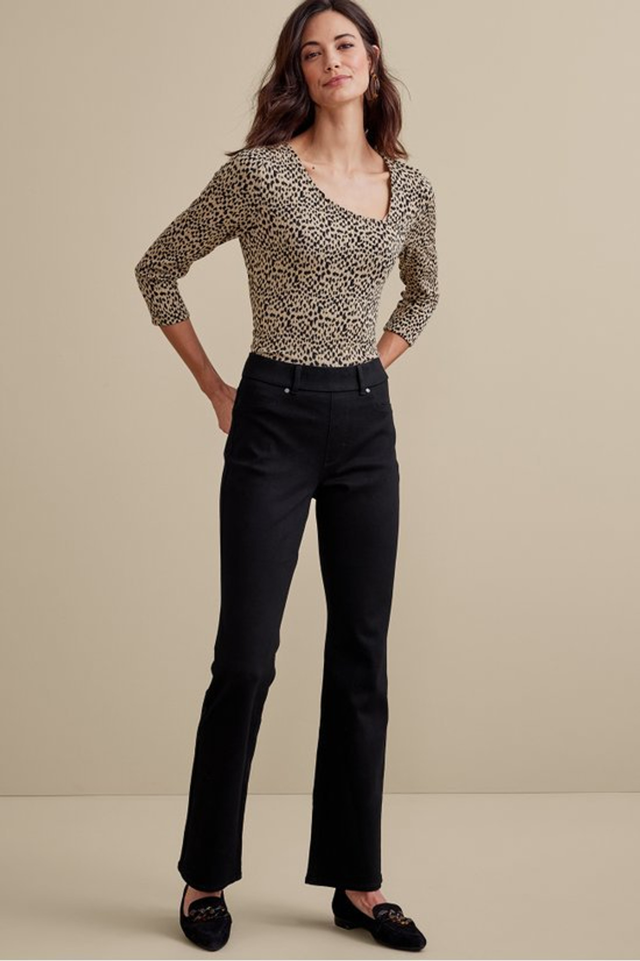 Ultimate Denim Pull-On Bootcut Jeans - Soft Surroundings Outlet