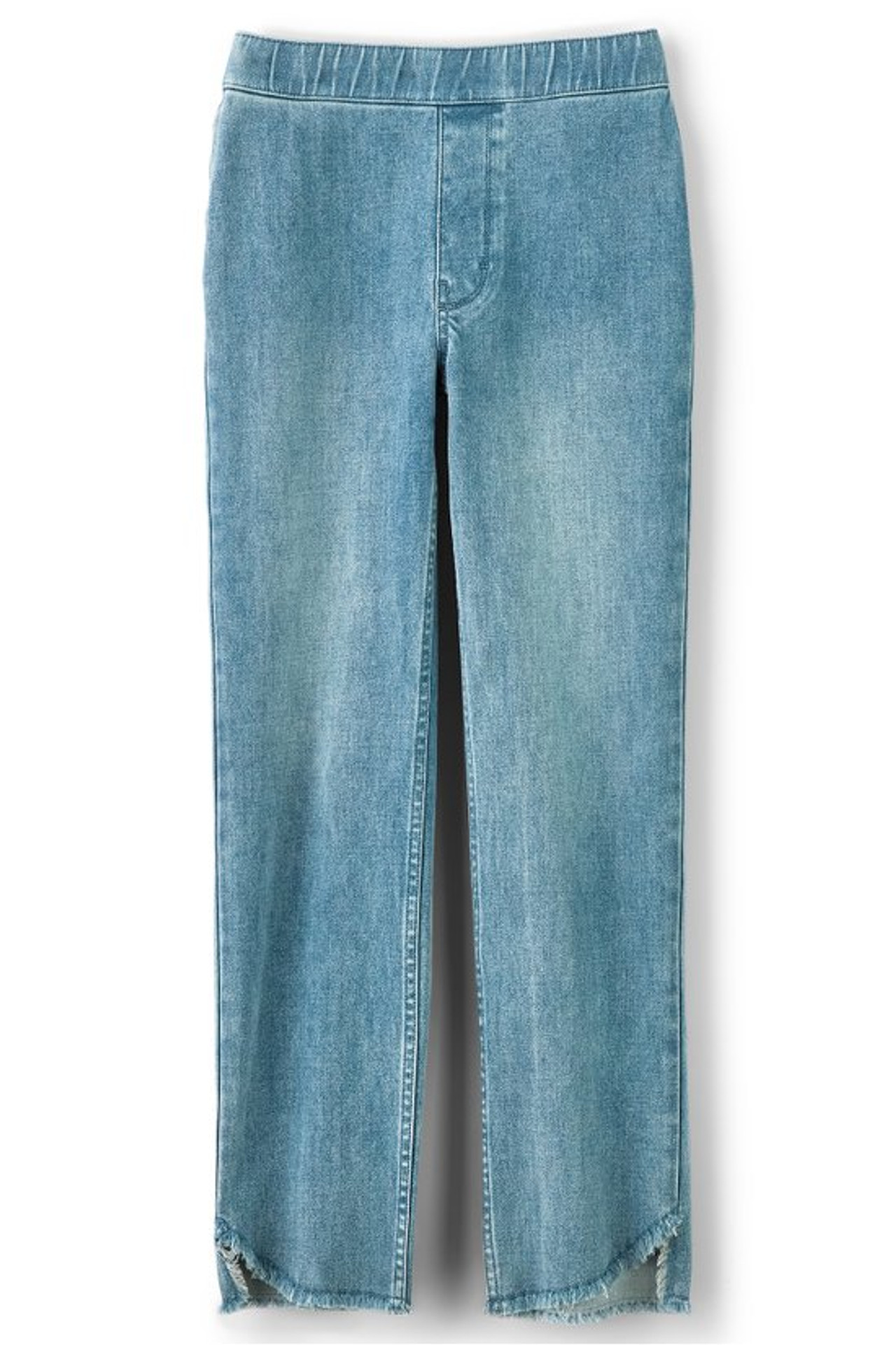 Ultimate Denim Frayed Hem Crops - Soft Surroundings Outlet