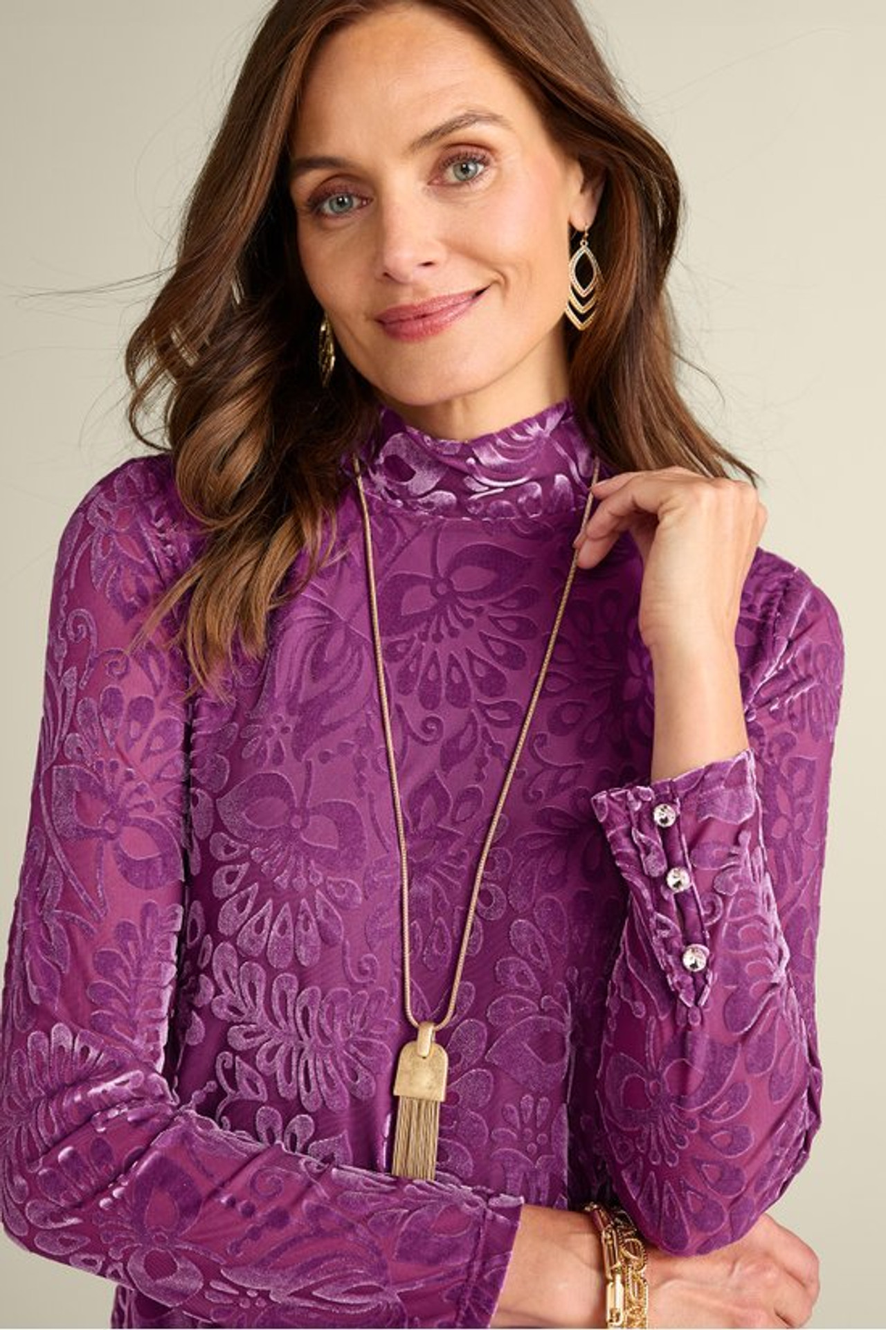 Walden Velvet Turtleneck - Soft Surroundings Outlet