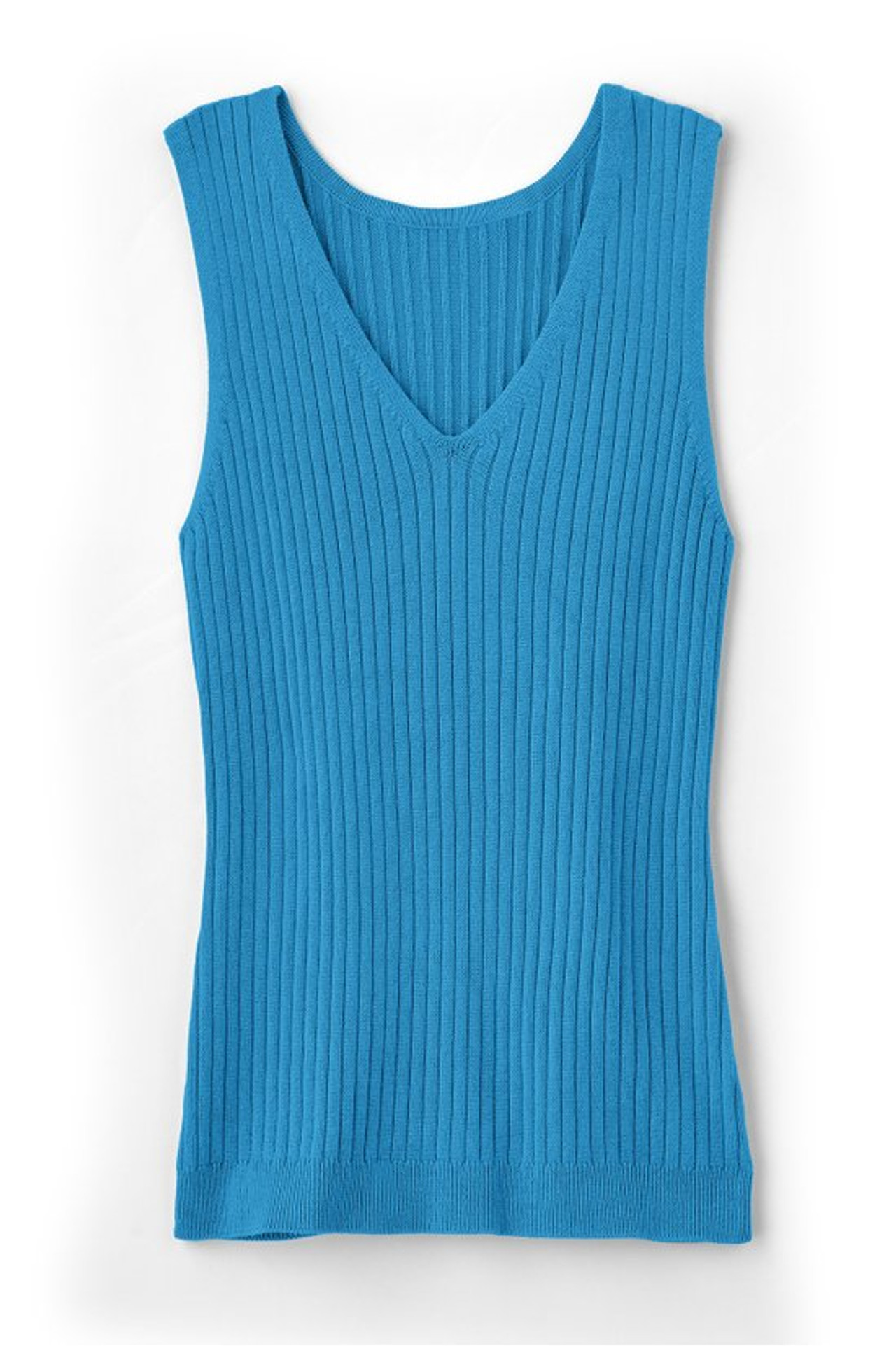 SoftEssential™ Ribbed Sweater Tank - Soft Surroundings Outlet