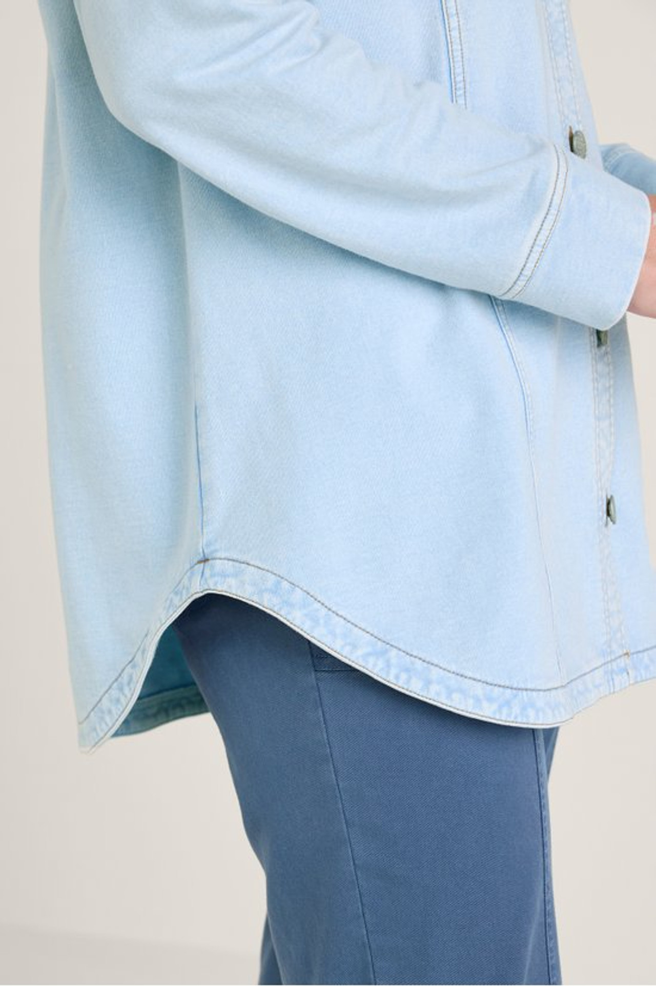 Lorelei French Terry Button Front Tunic - Soft Surroundings Outlet