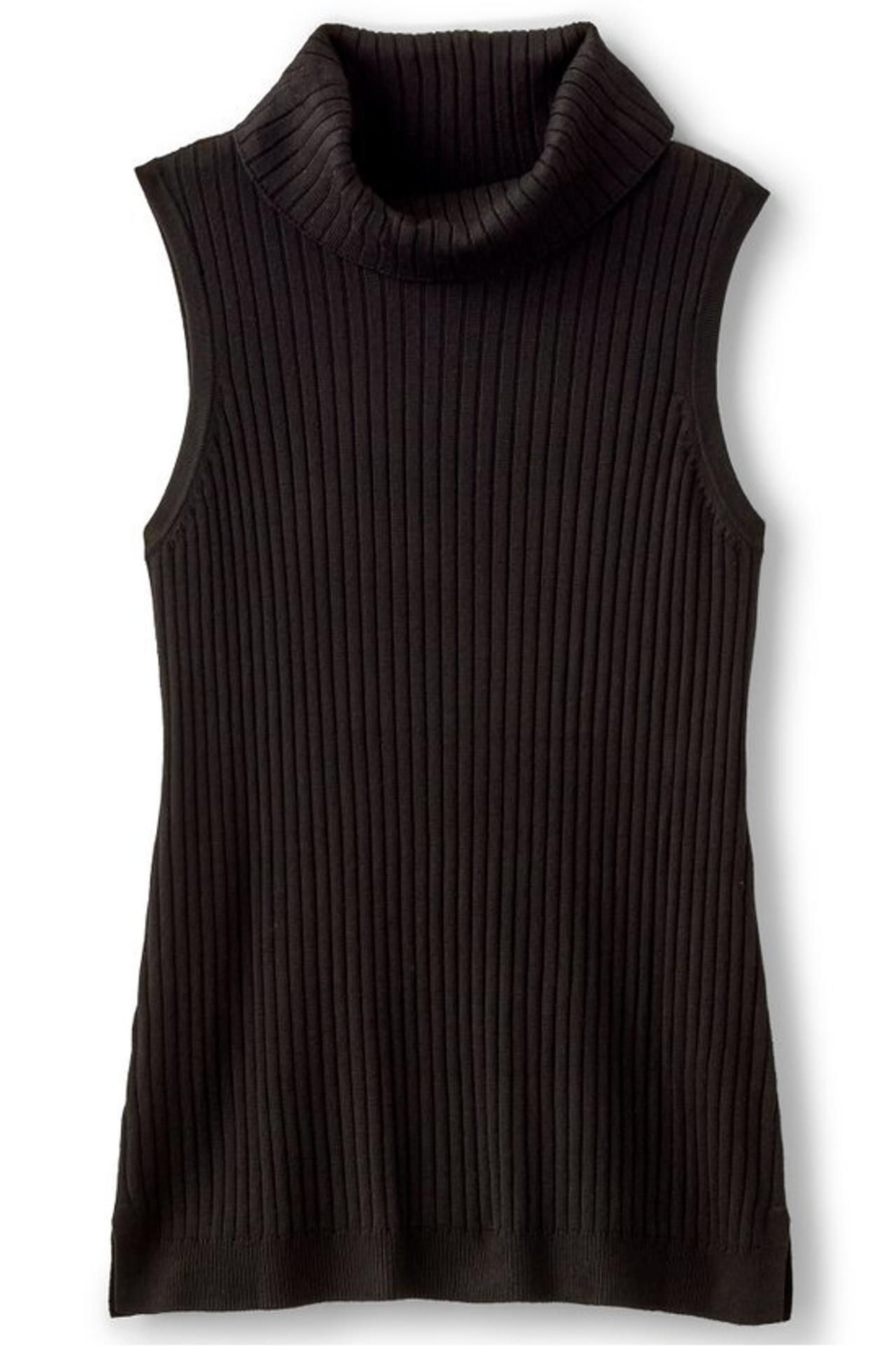 SoftEssential™ Ribbed Turtleneck Tank - Soft Surroundings Outlet