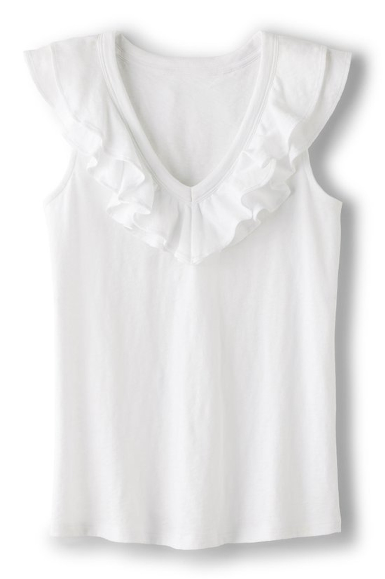 Marybeth Ruffle Tank - Soft Surroundings Outlet