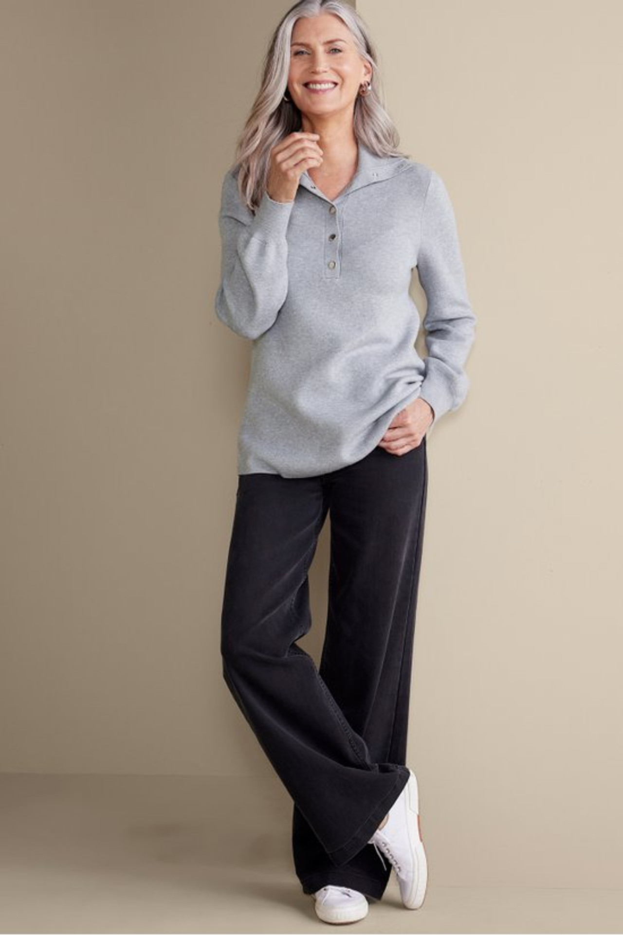Meria Sweater Tunic - Soft Surroundings Outlet