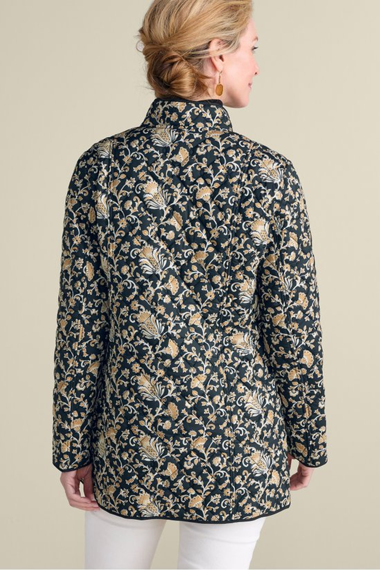 Flora Quilted Jacket - Soft Surroundings Outlet