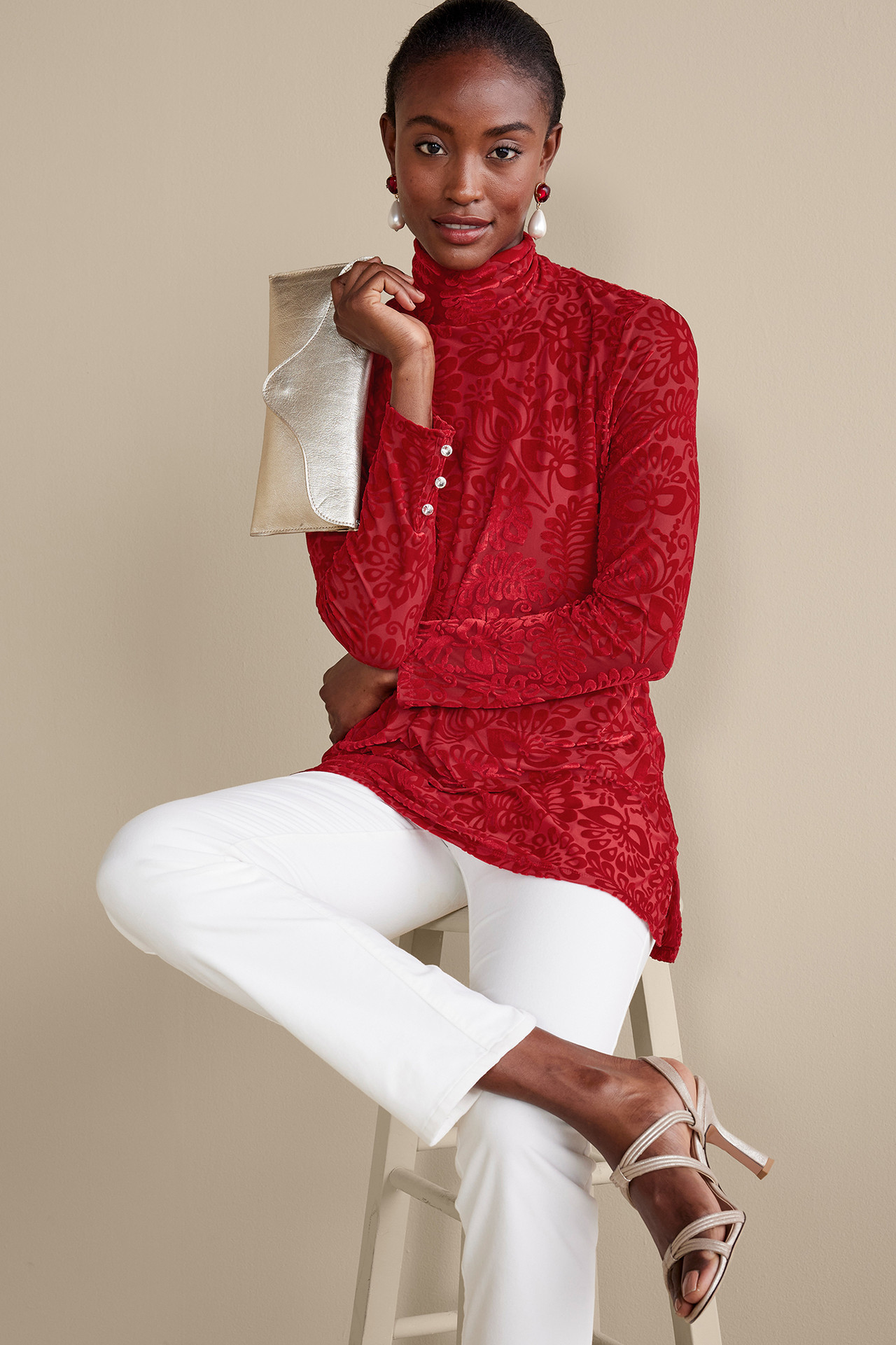 Walden Velvet Turtleneck - Soft Surroundings Outlet